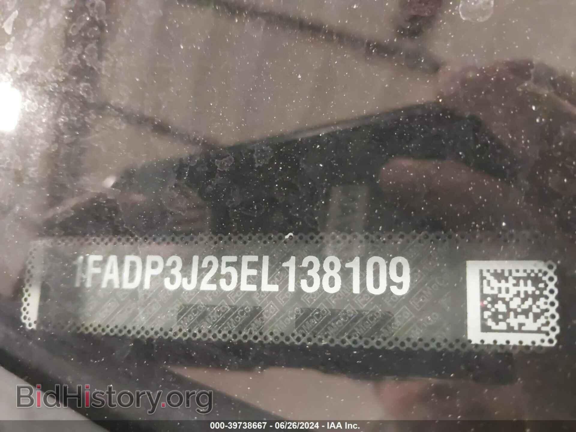 2014 FORD FOCUS - VIN: 1FADP3J25EL138109 - Фото 9