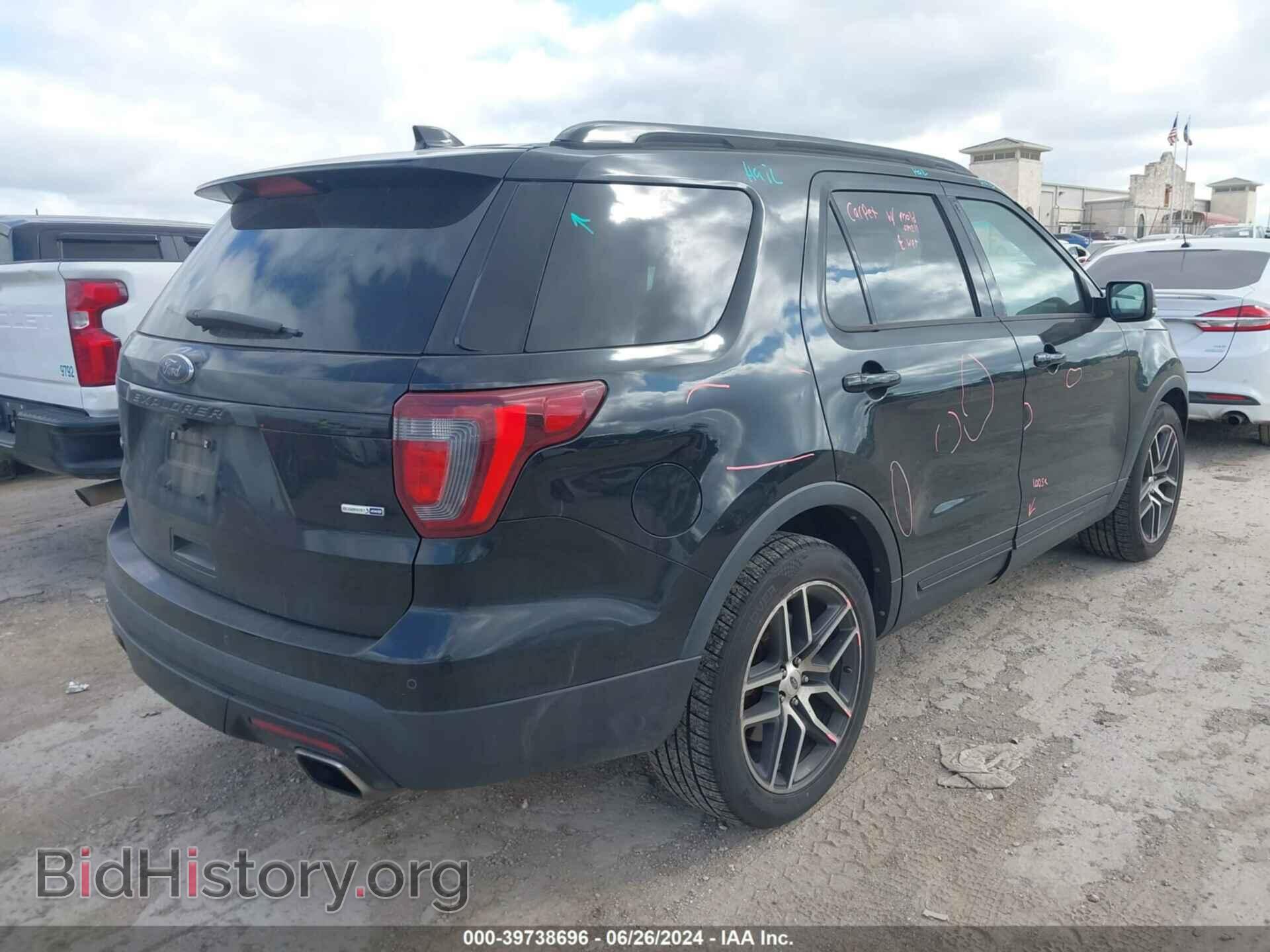 2016 FORD EXPLORER - VIN: 1FM5K8GT4GGB33713 - Фото 4