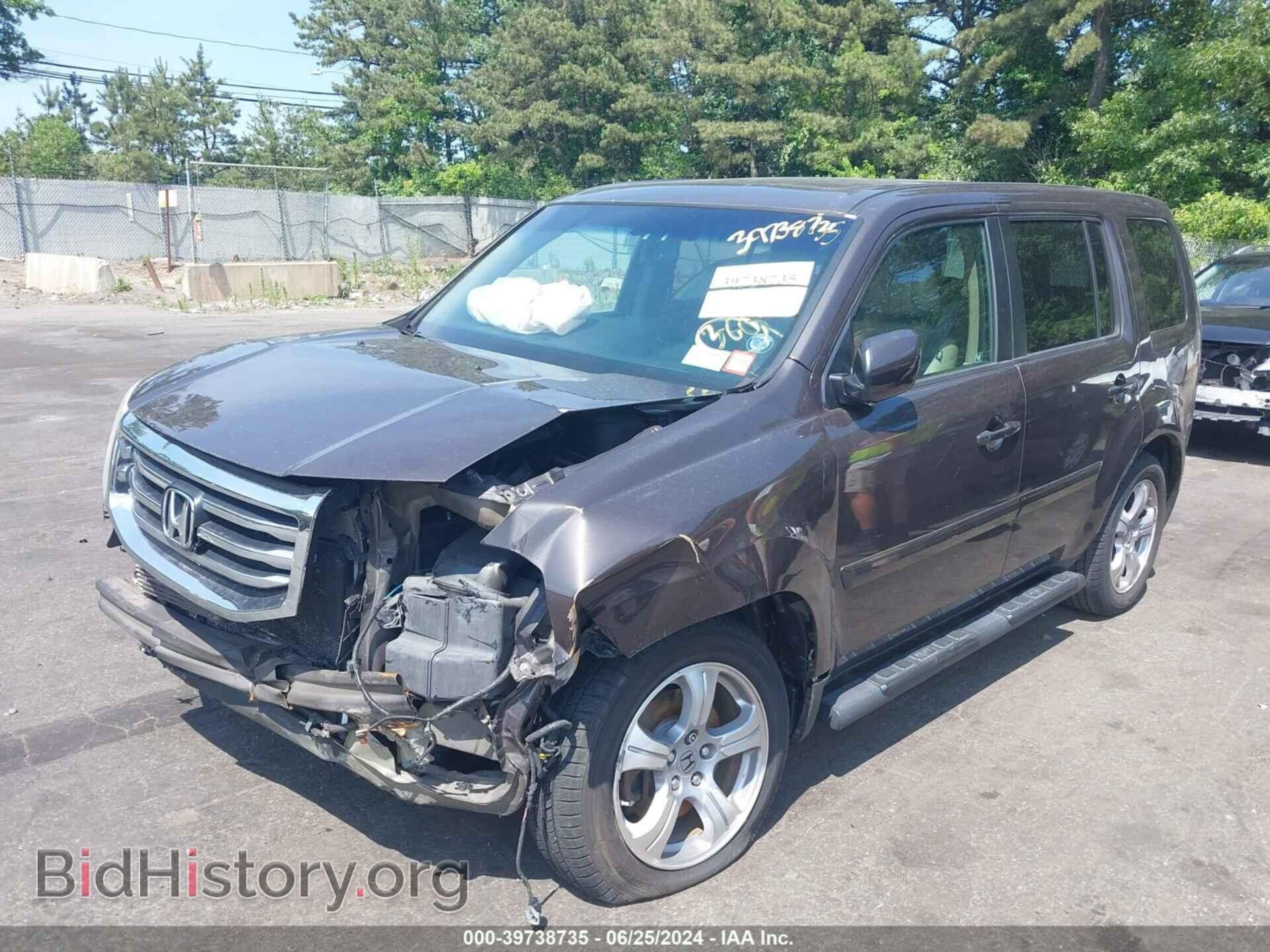 2012 HONDA PILOT - VIN: 5FNYF4H52CB008275 - Фото 2