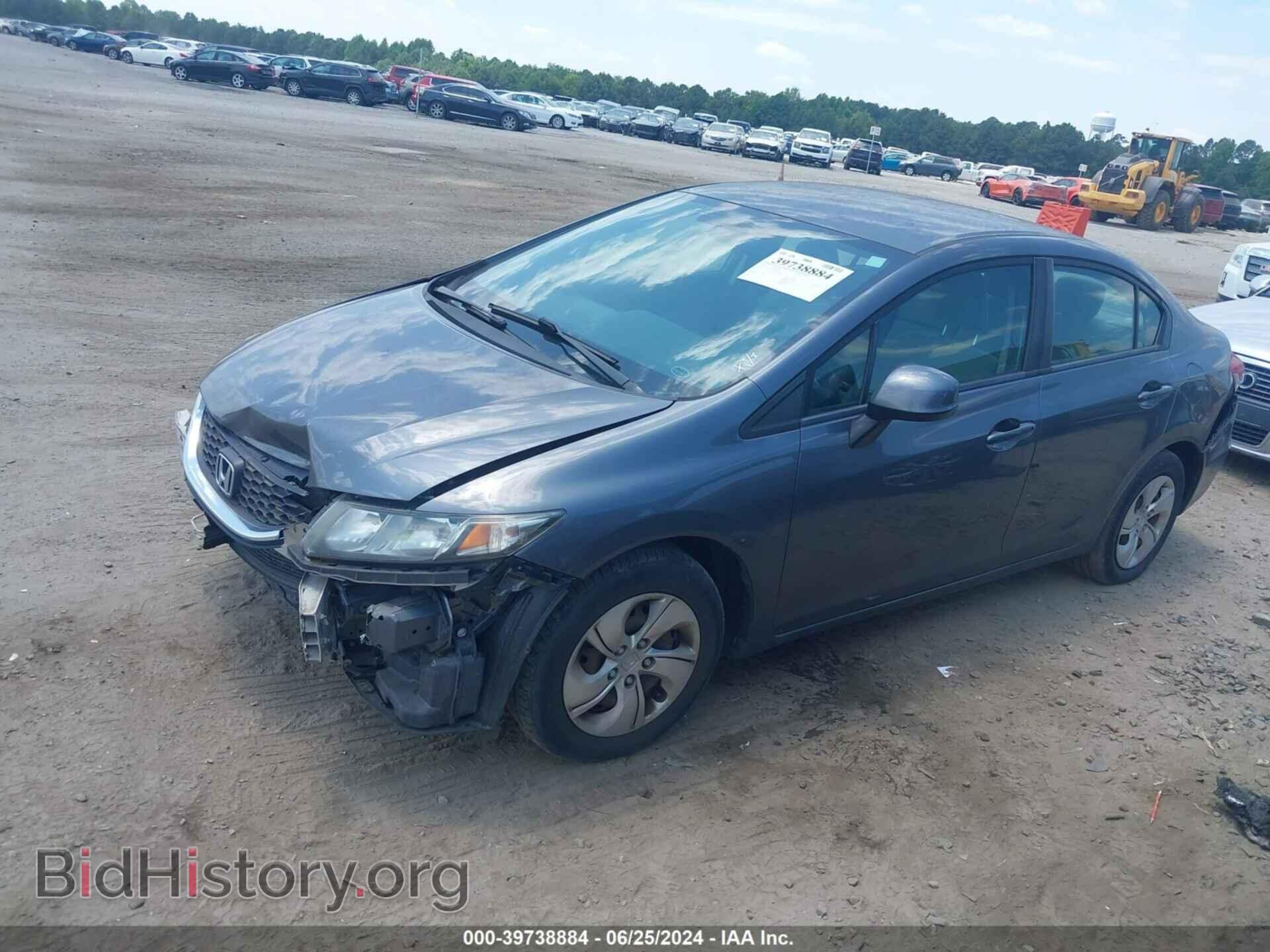 2013 HONDA CIVIC - VIN: 19XFB2F52DE094575 - Photo 2