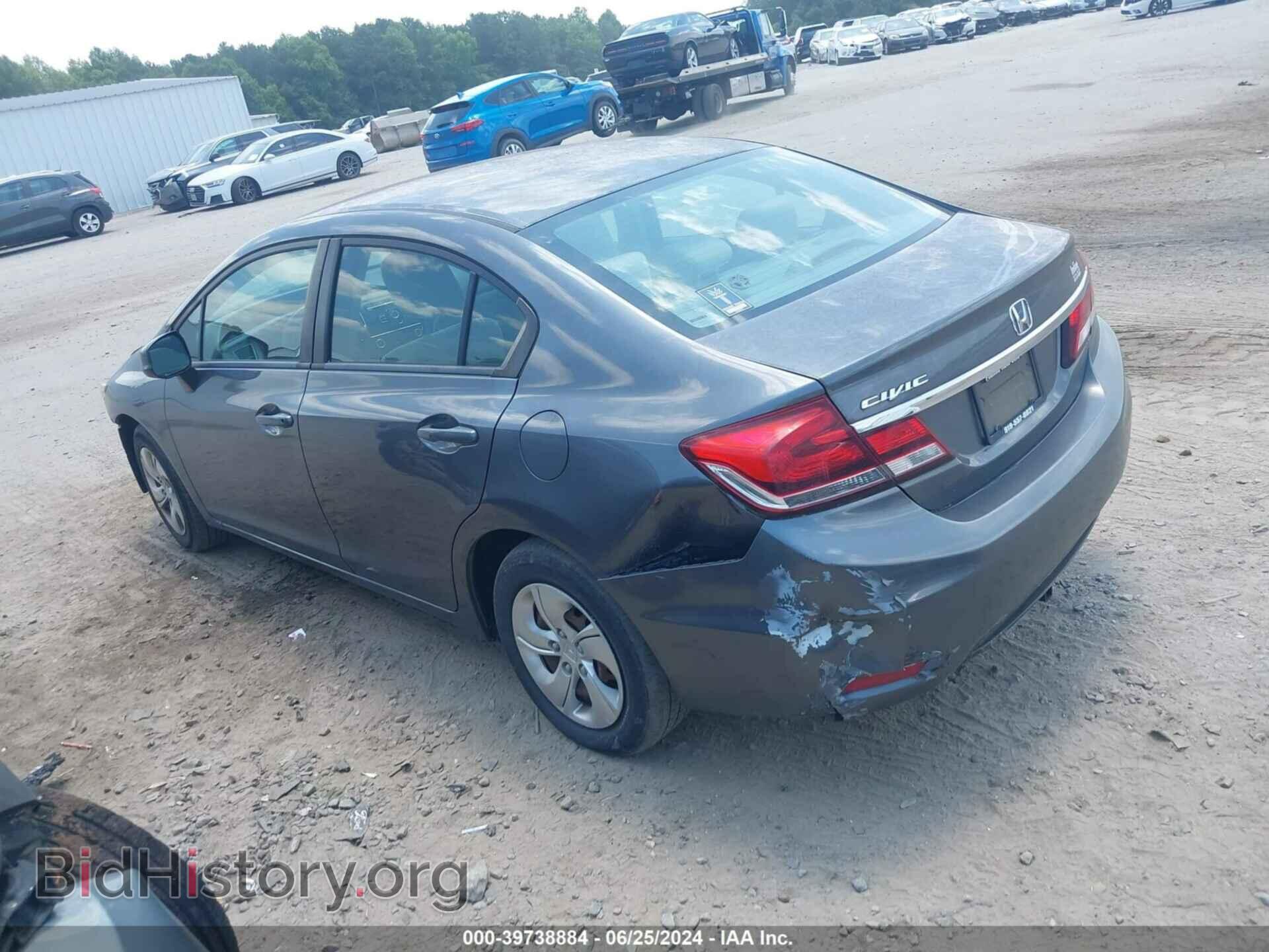 2013 HONDA CIVIC - VIN: 19XFB2F52DE094575 - Photo 3