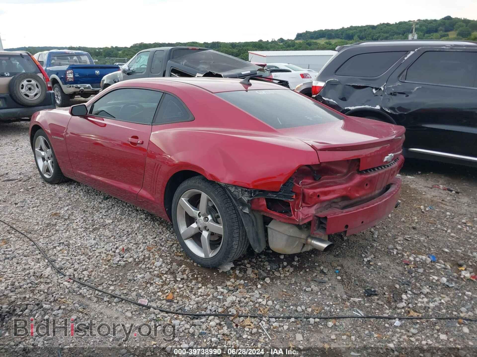 2013 CHEVROLET CAMARO - VIN: 2G1FB1E33D9120165 - Фото 3