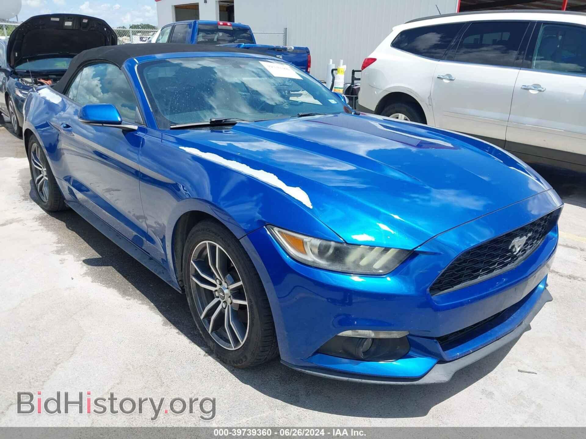 Photo 1FATP8UH5H5287752 - FORD MUSTANG 2017
