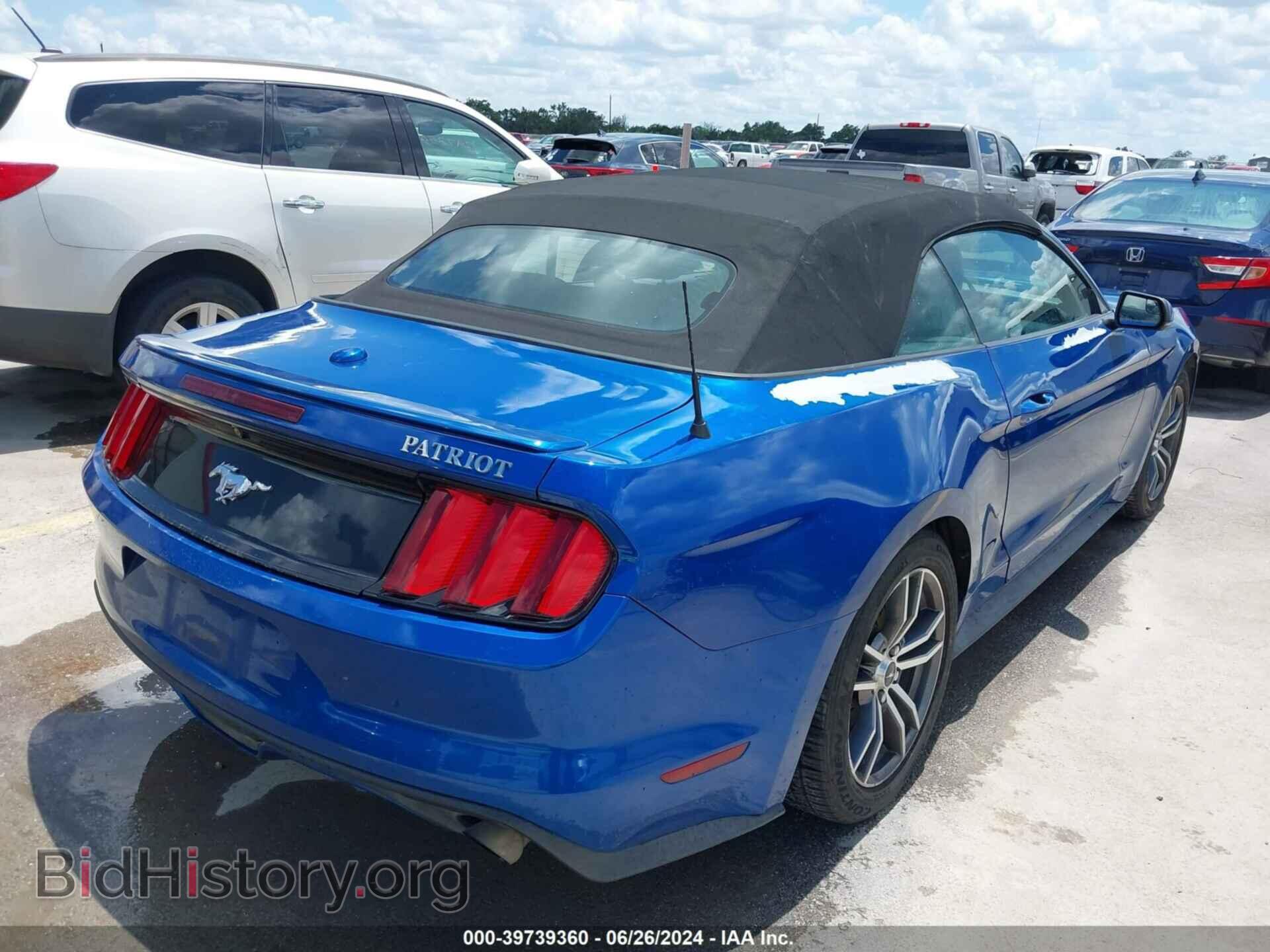 2017 FORD MUSTANG - VIN: 1FATP8UH5H5287752 - Фото 4