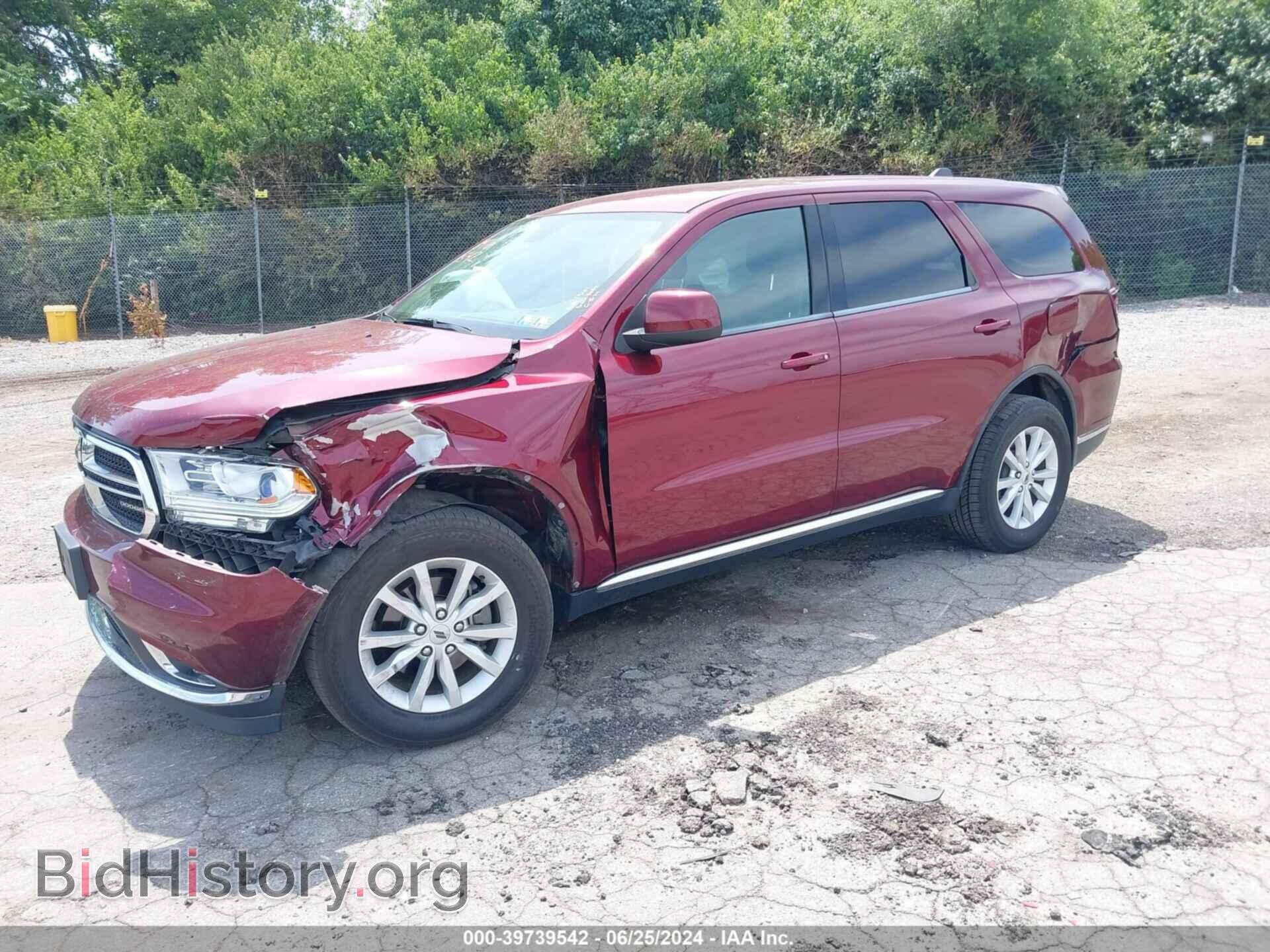 2020 DODGE DURANGO - VIN: 1C4RDJAG3LC107544 - Фото 2