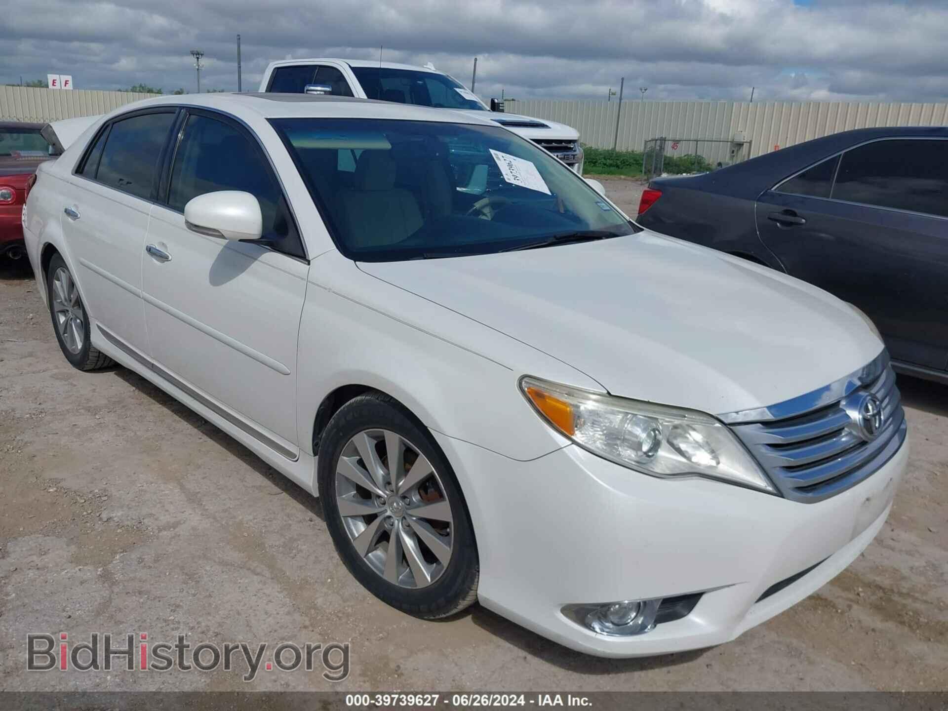 Фотография 4T1BK3DBXCU472893 - TOYOTA AVALON 2012