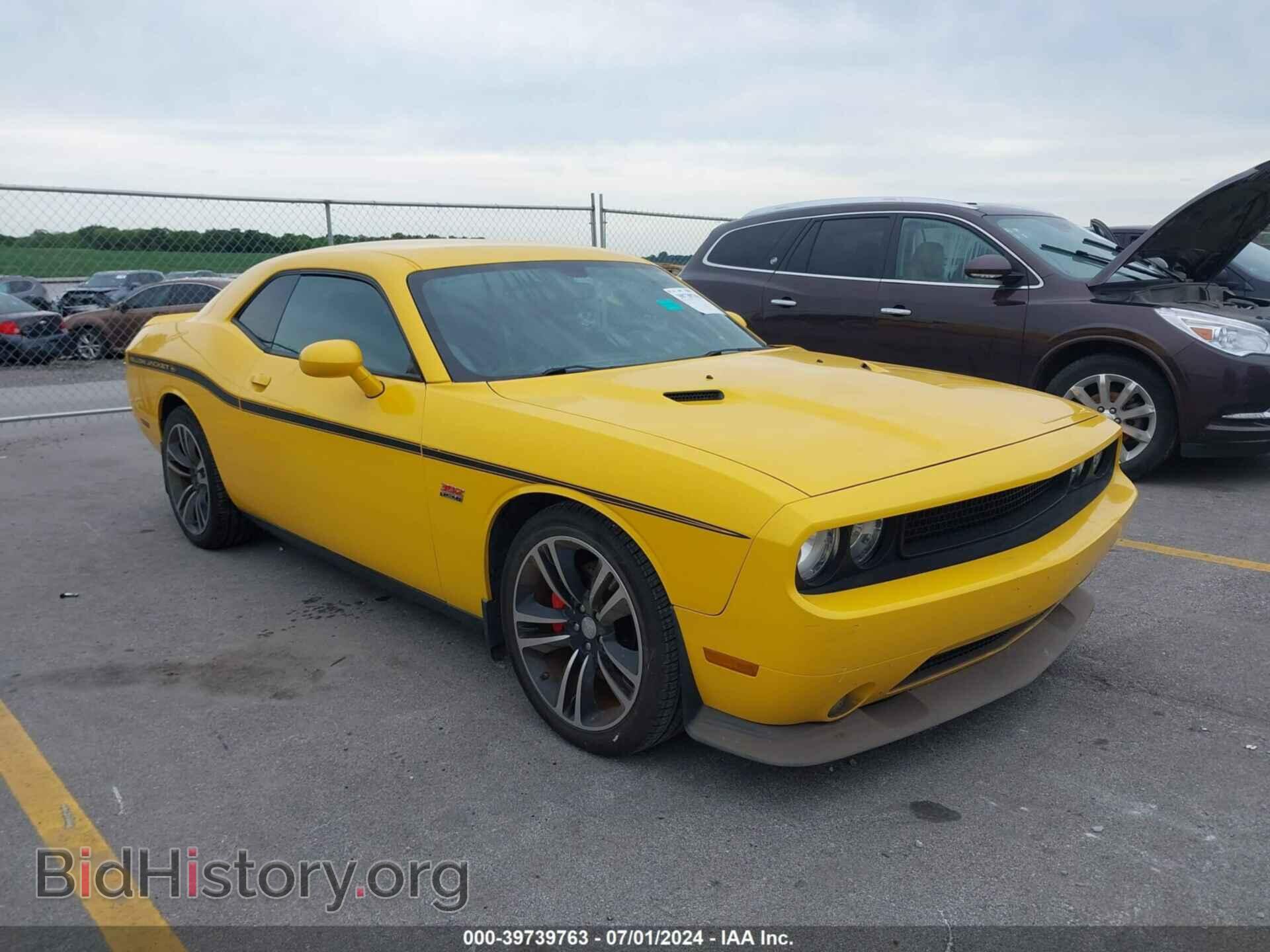 Photo 2C3CDYCJ0CH240478 - DODGE CHALLENGER 2012