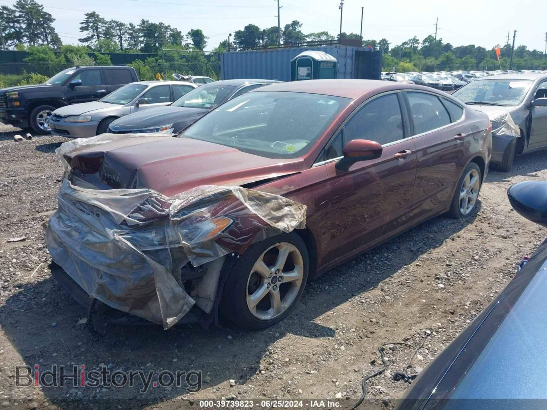 2016 FORD FUSION - VIN: 3FA6P0G70GR271875 - Фото 2