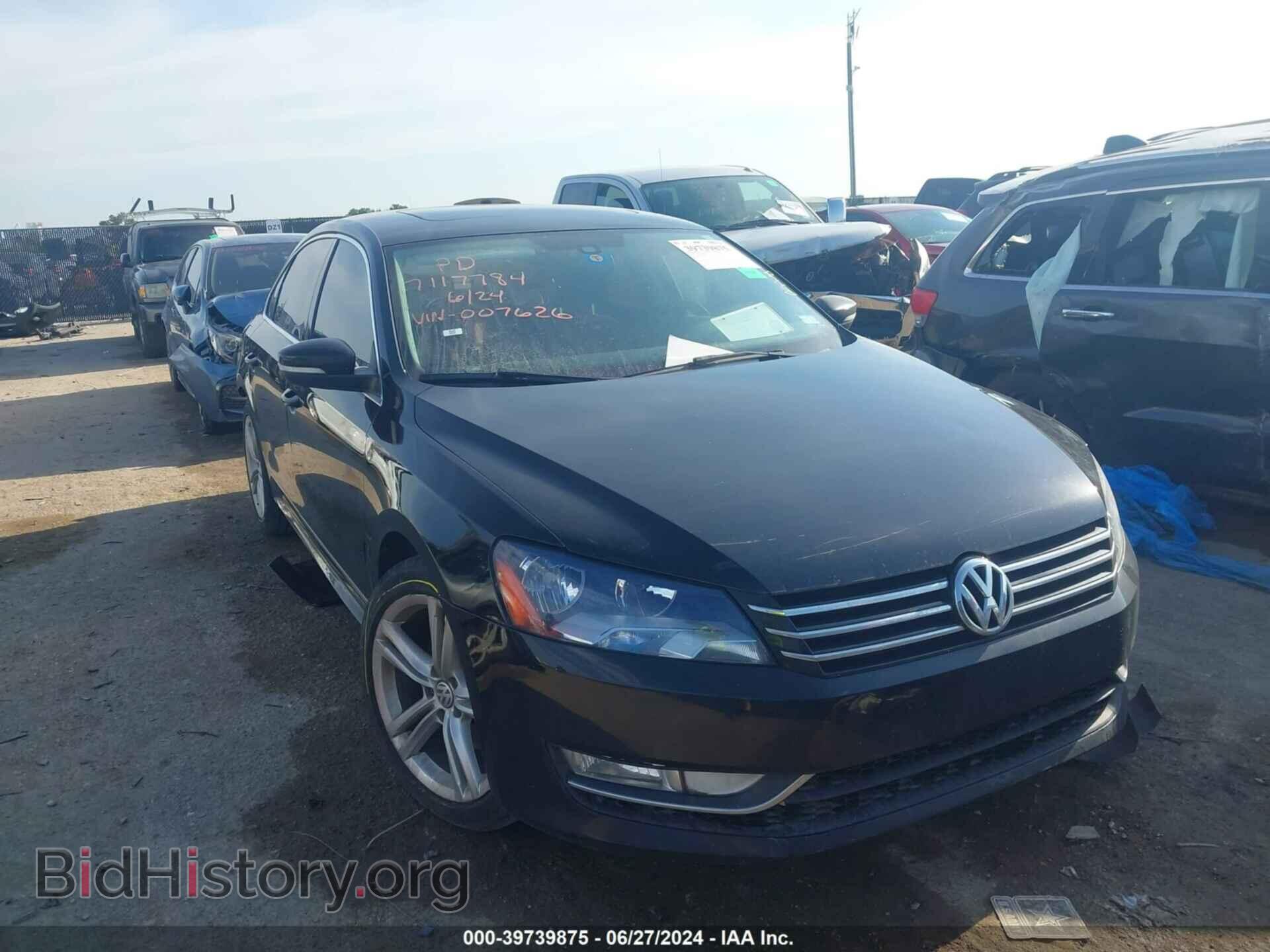 Photo 1VWBT7A31FC007626 - VOLKSWAGEN PASSAT 2015