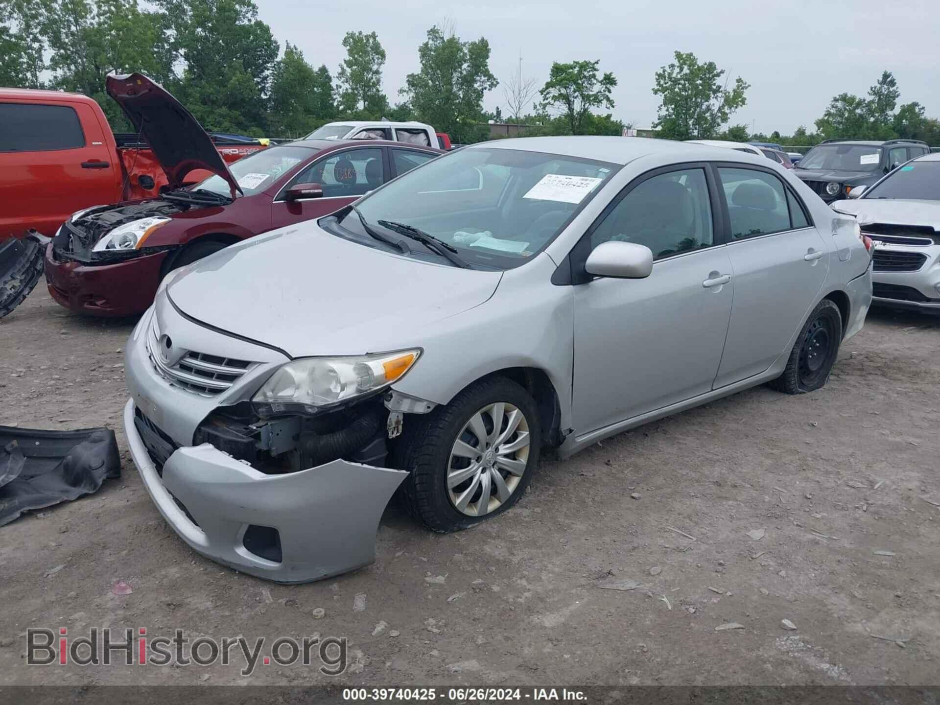 2013 TOYOTA COROLLA - VIN: 2T1BU4EEXDC080718 - Фото 2