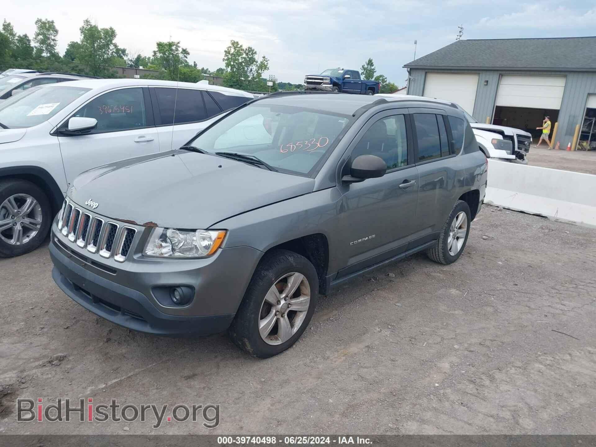 2012 JEEP COMPASS - VIN: 1C4NJCEB8CD685330 - Фото 2