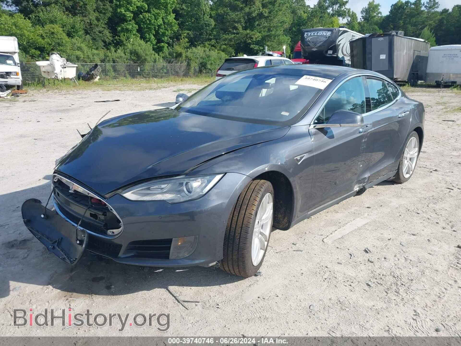 2015 TESLA MODEL S - VIN: 5YJSA1E16FF105276 - Фото 2