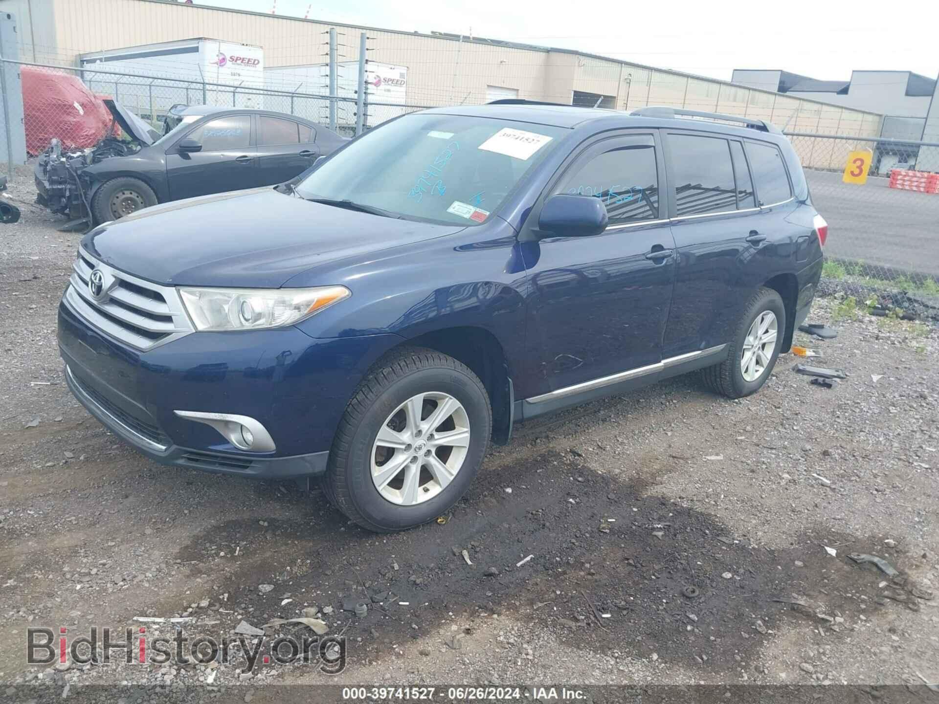 2012 TOYOTA HIGHLANDER - VIN: 5TDBK3EH4CS130996 - Фото 2