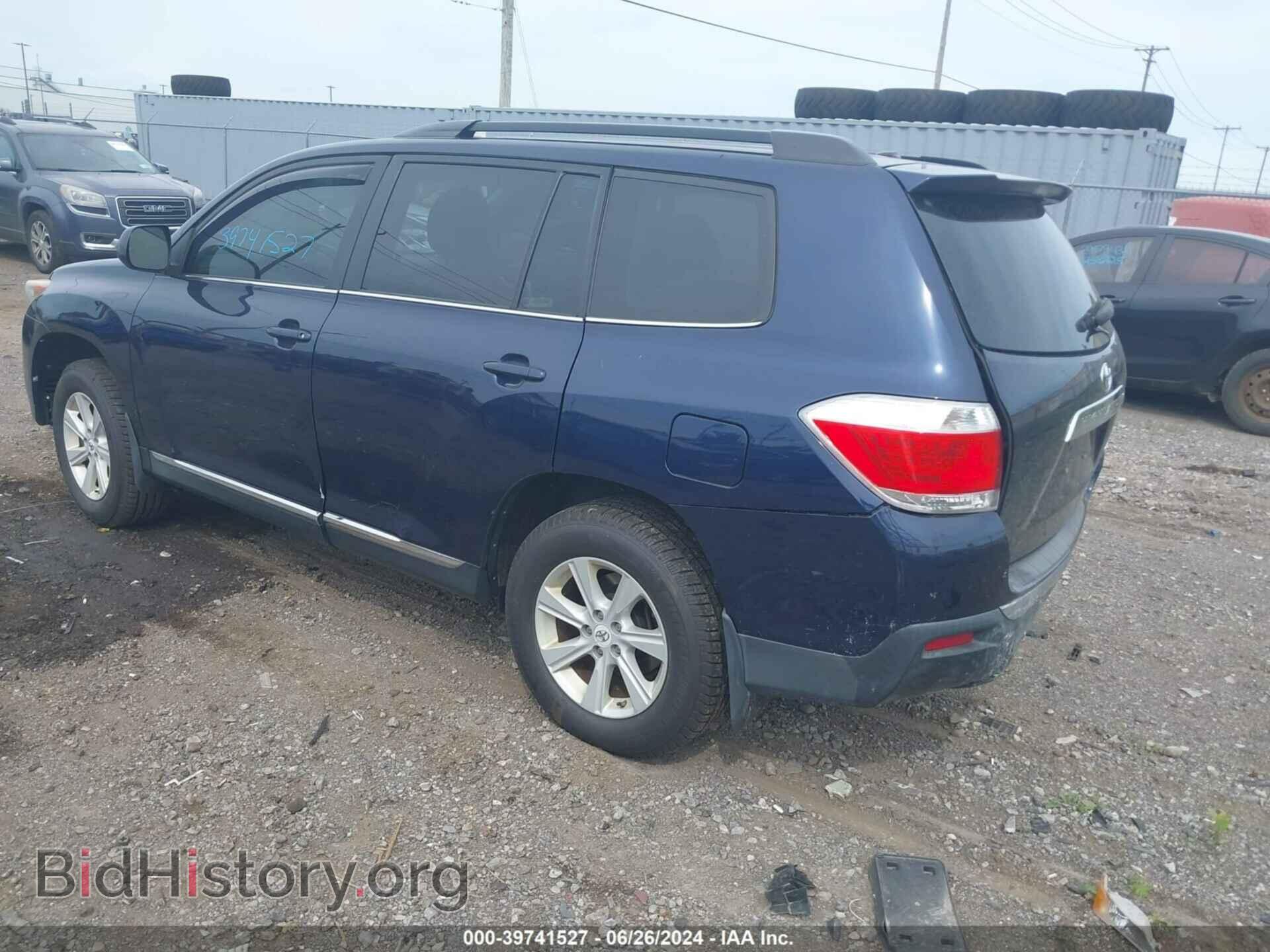 2012 TOYOTA HIGHLANDER - VIN: 5TDBK3EH4CS130996 - Фото 3