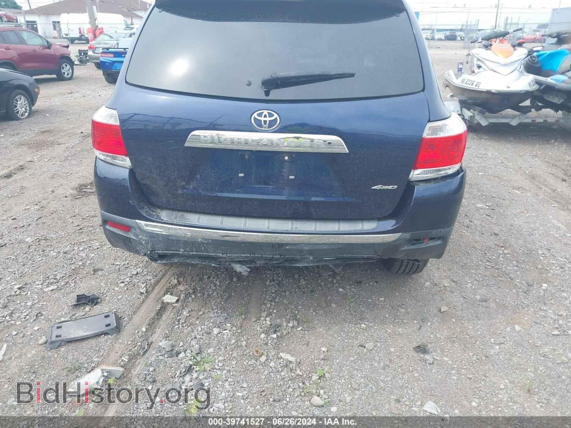 2012 TOYOTA HIGHLANDER - VIN: 5TDBK3EH4CS130996 - Фото 6