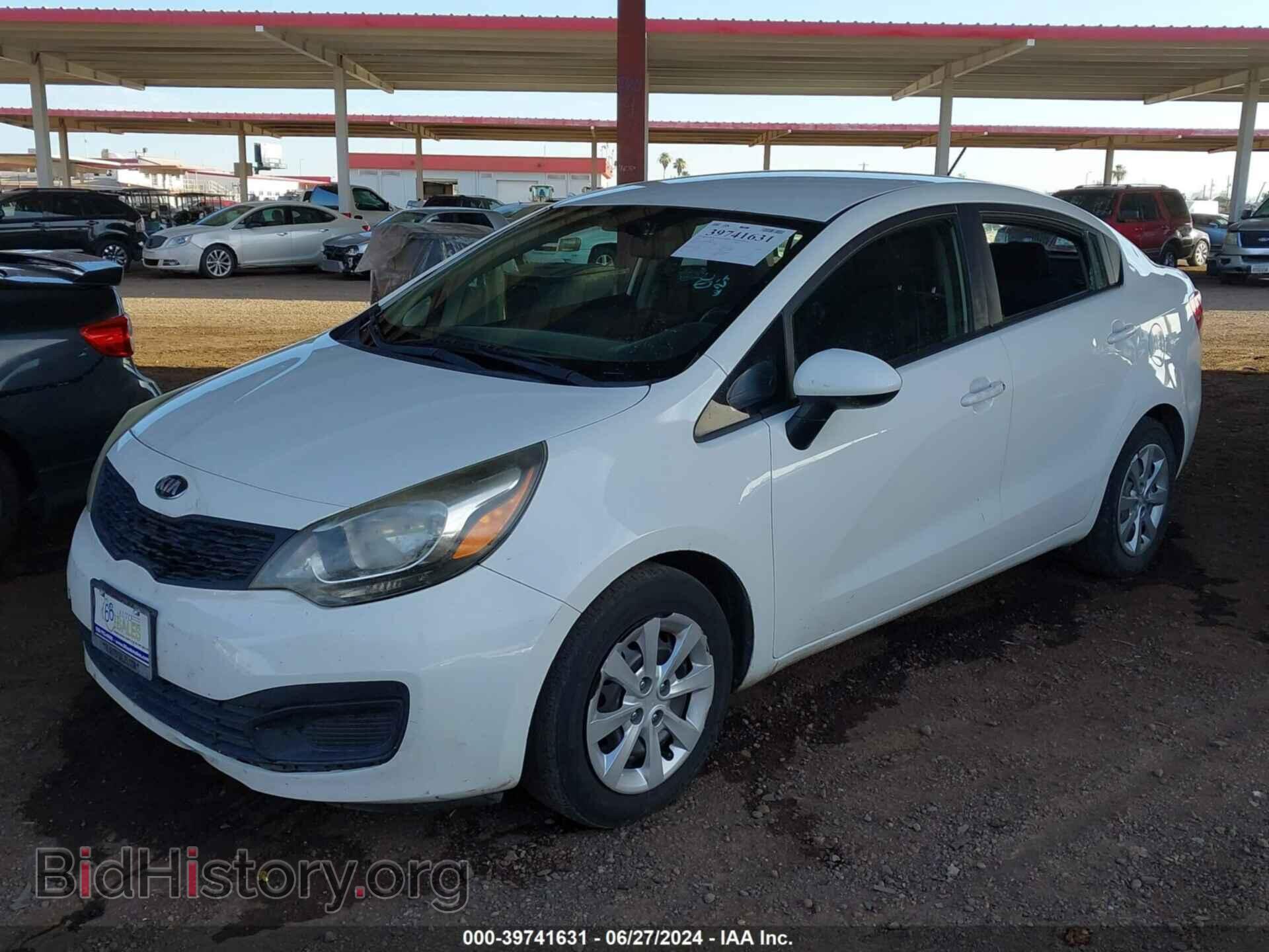 2013 KIA RIO - VIN: KNADM4A36D6204632 - Photo 2