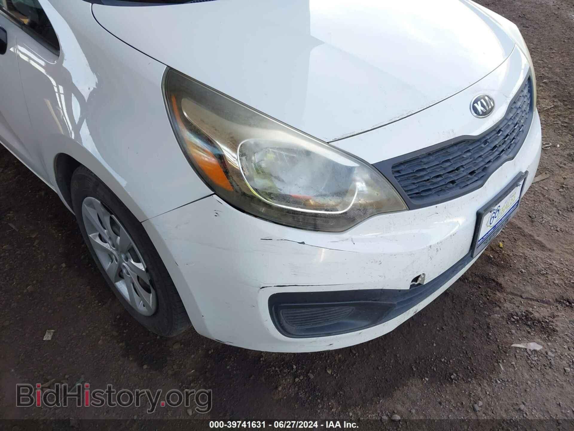 2013 KIA RIO - VIN: KNADM4A36D6204632 - Photo 6