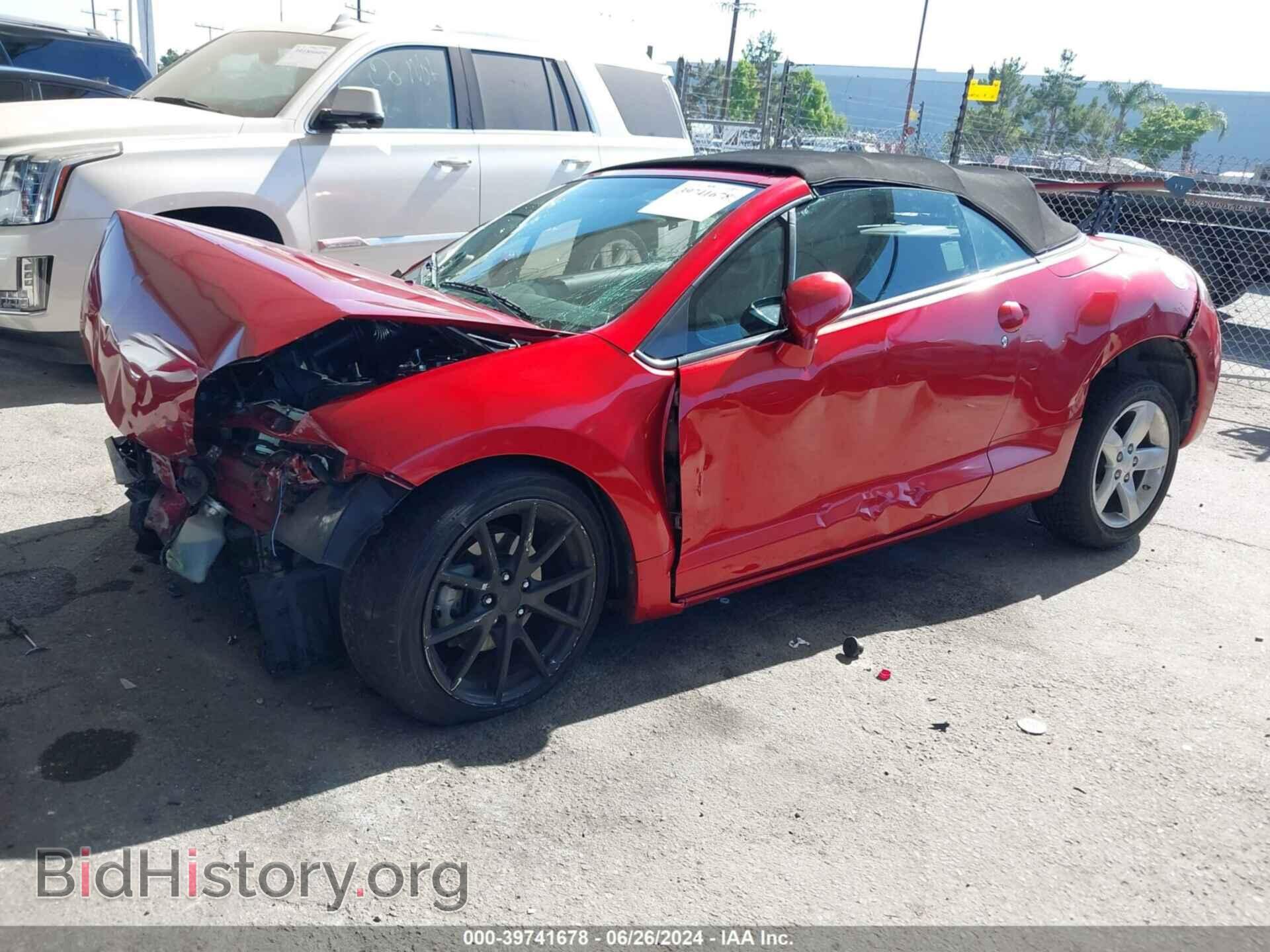 2008 MITSUBISHI ECLIPSE SPYDER - VIN: 4A3AL25F38E035955 - Photo 2