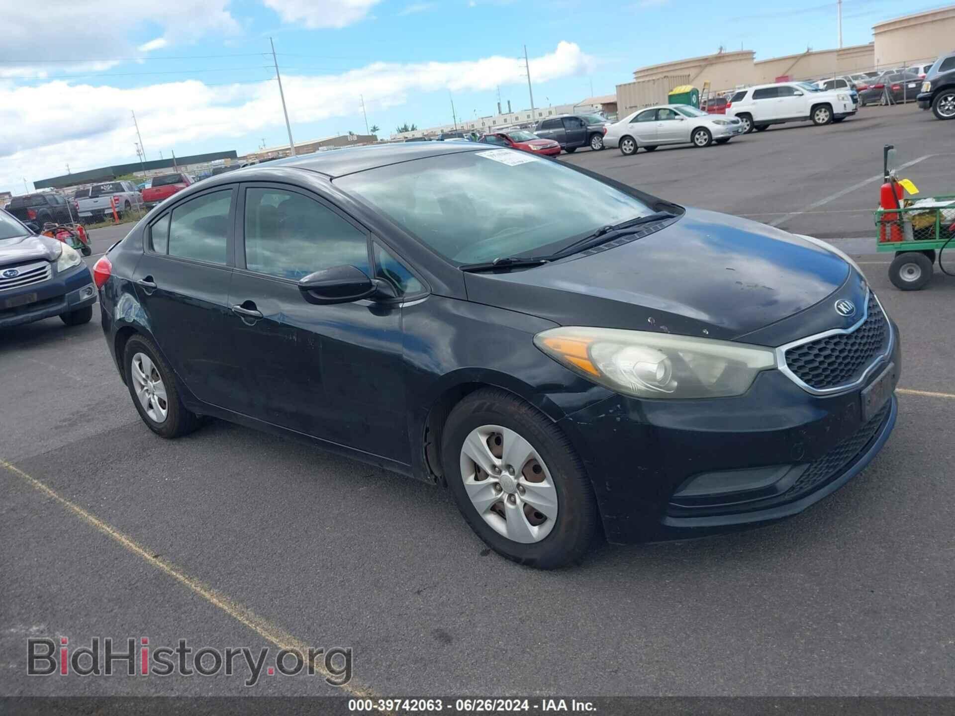 Photo KNAFK4A66E5136302 - KIA FORTE 2014