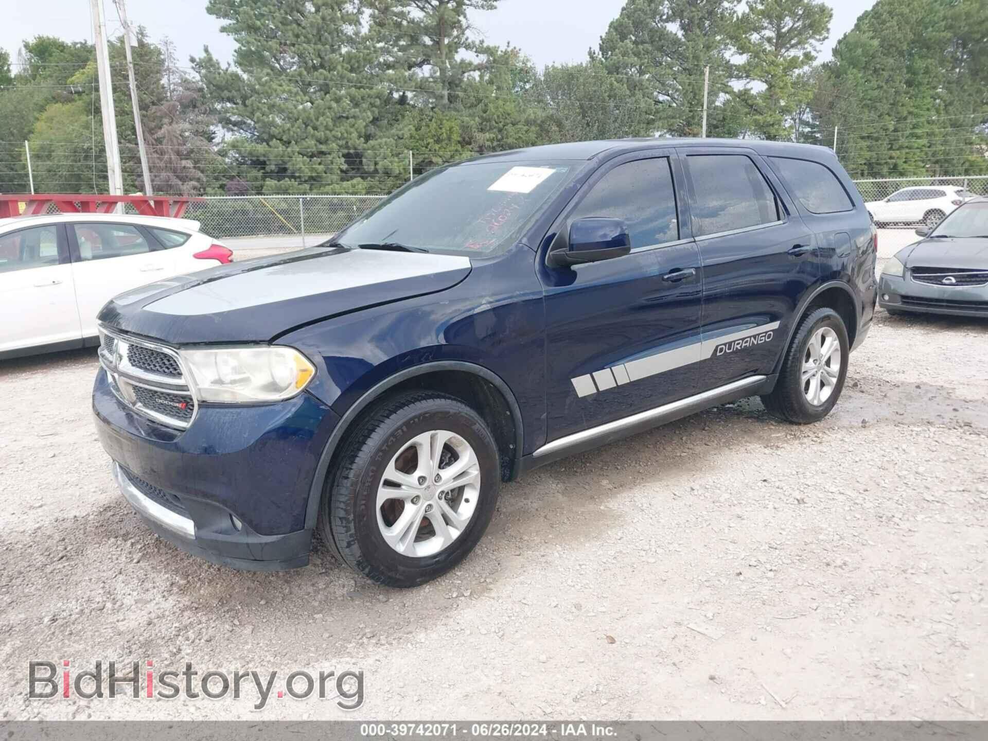 2012 DODGE DURANGO - VIN: 1C4RDHAG5CC260242 - Фото 2