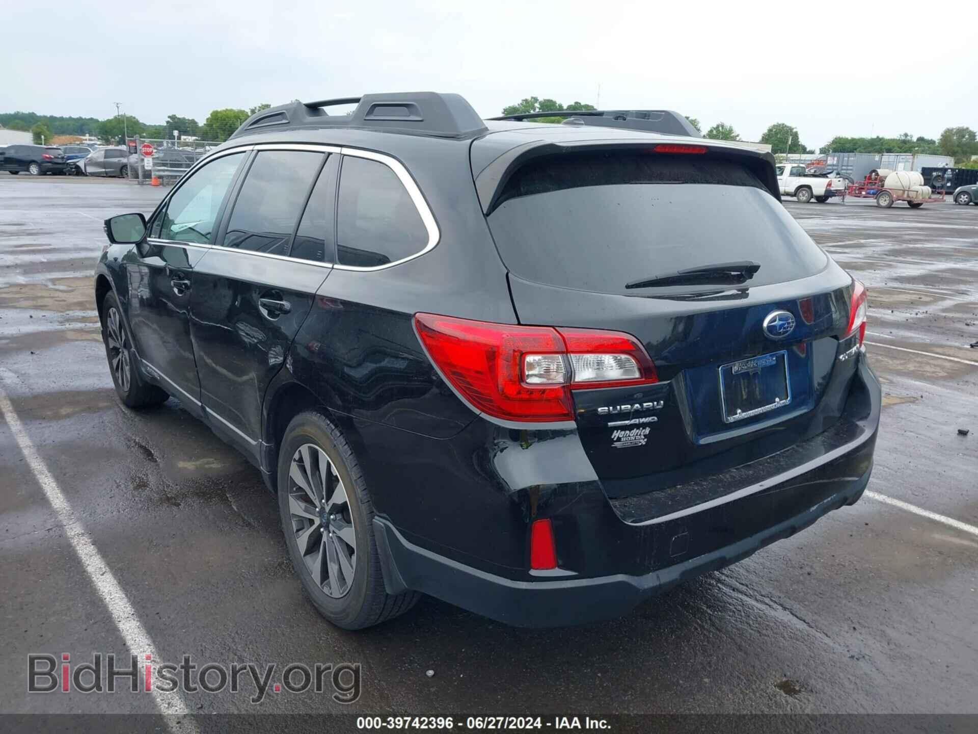 2015 SUBARU OUTBACK - VIN: 4S4BSBNC8F3308912 - Фото 3