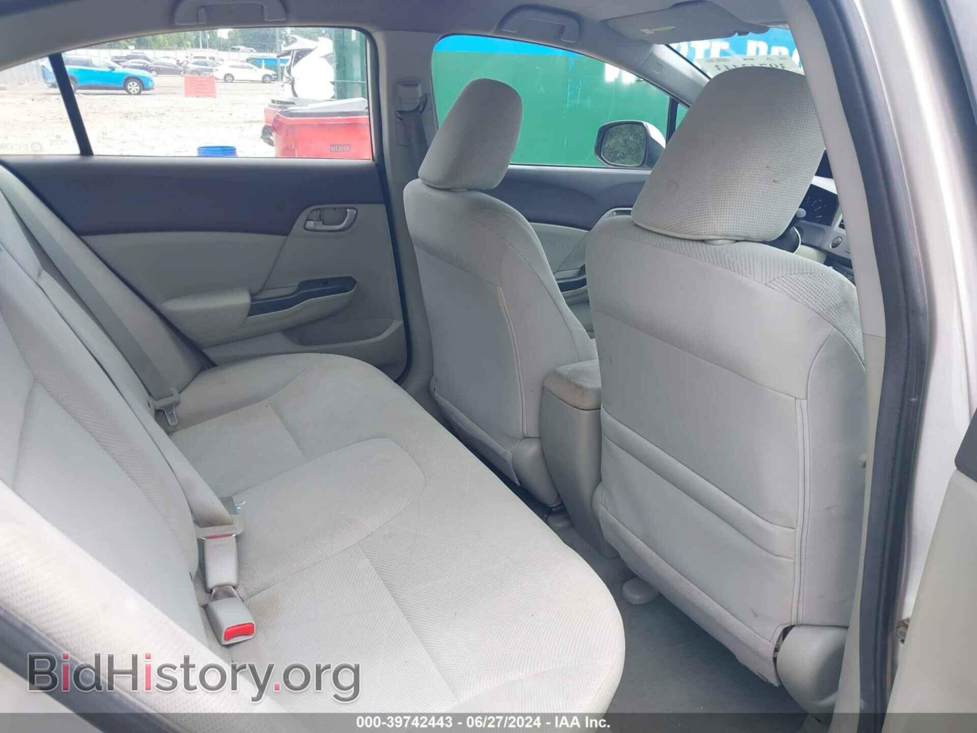 2012 HONDA CIVIC - VIN: 19XFB2F5XCE061208 - Photo 8