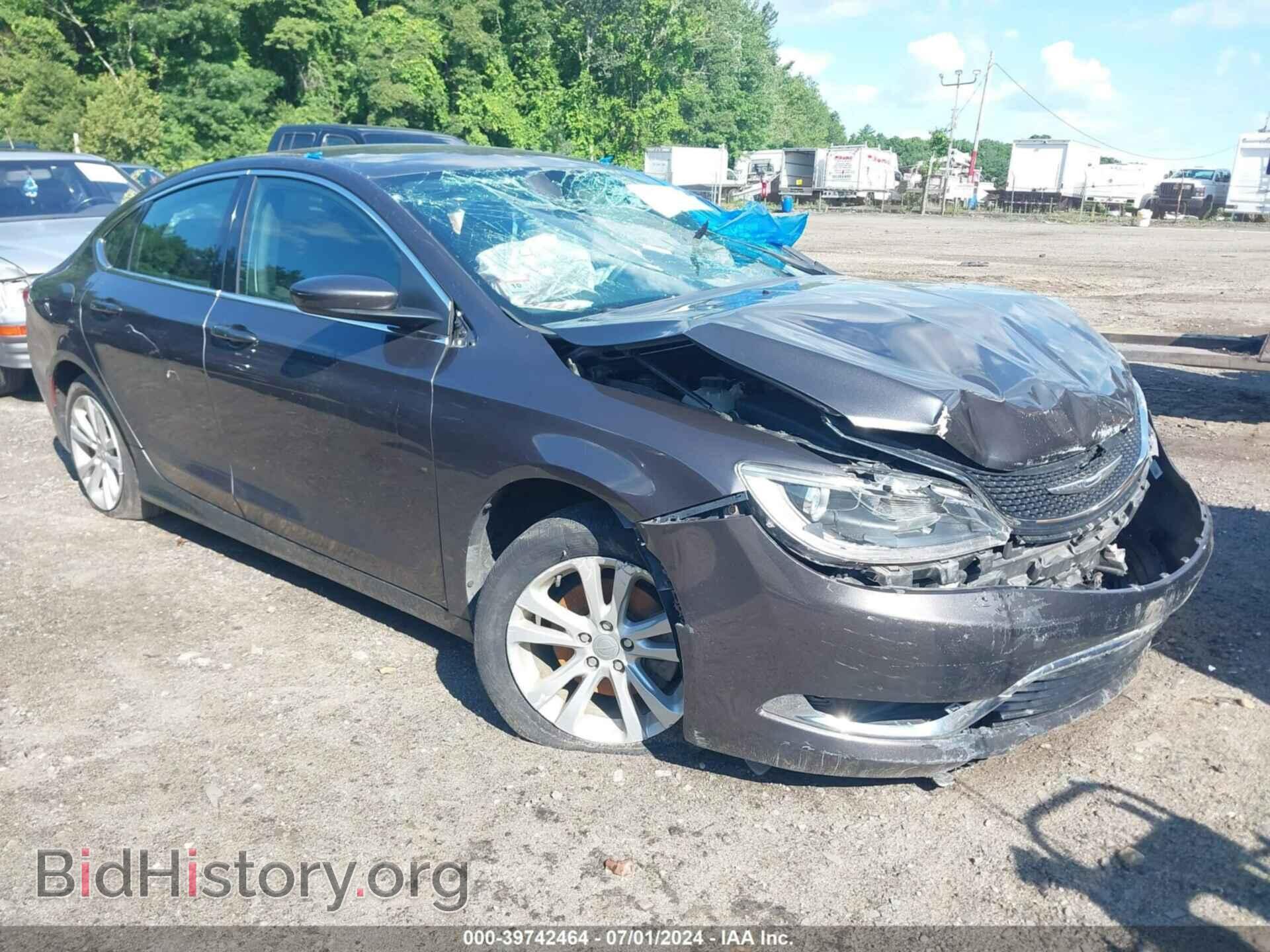 Фотография 1C3CCCAB8FN580698 - CHRYSLER 200 2015