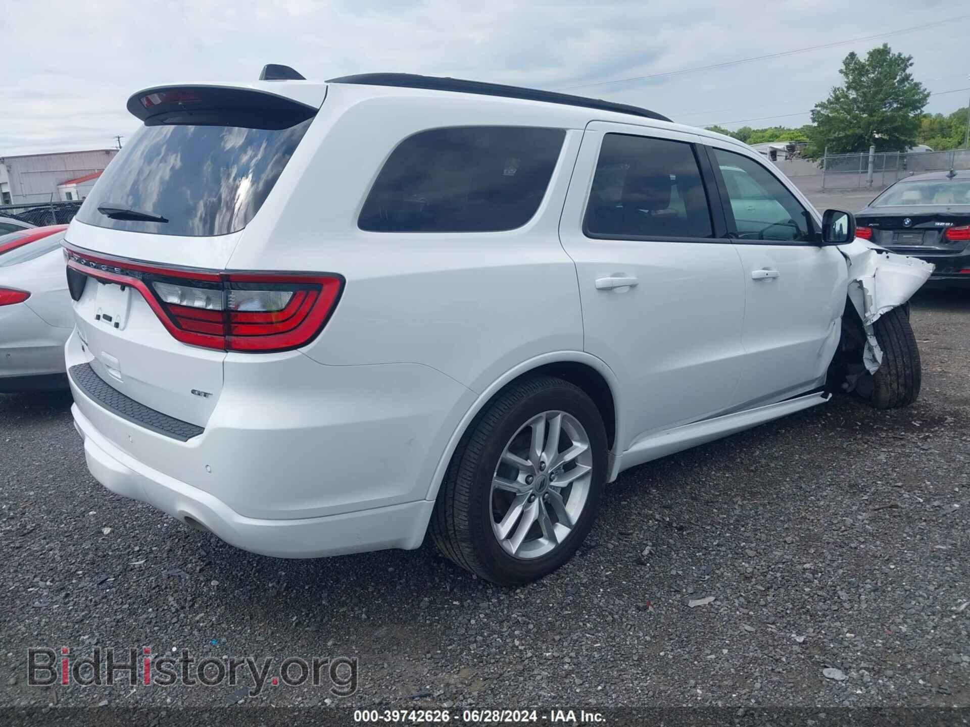 2024 DODGE DURANGO - VIN: 1C4RDJDG2RC153287 - Фото 4