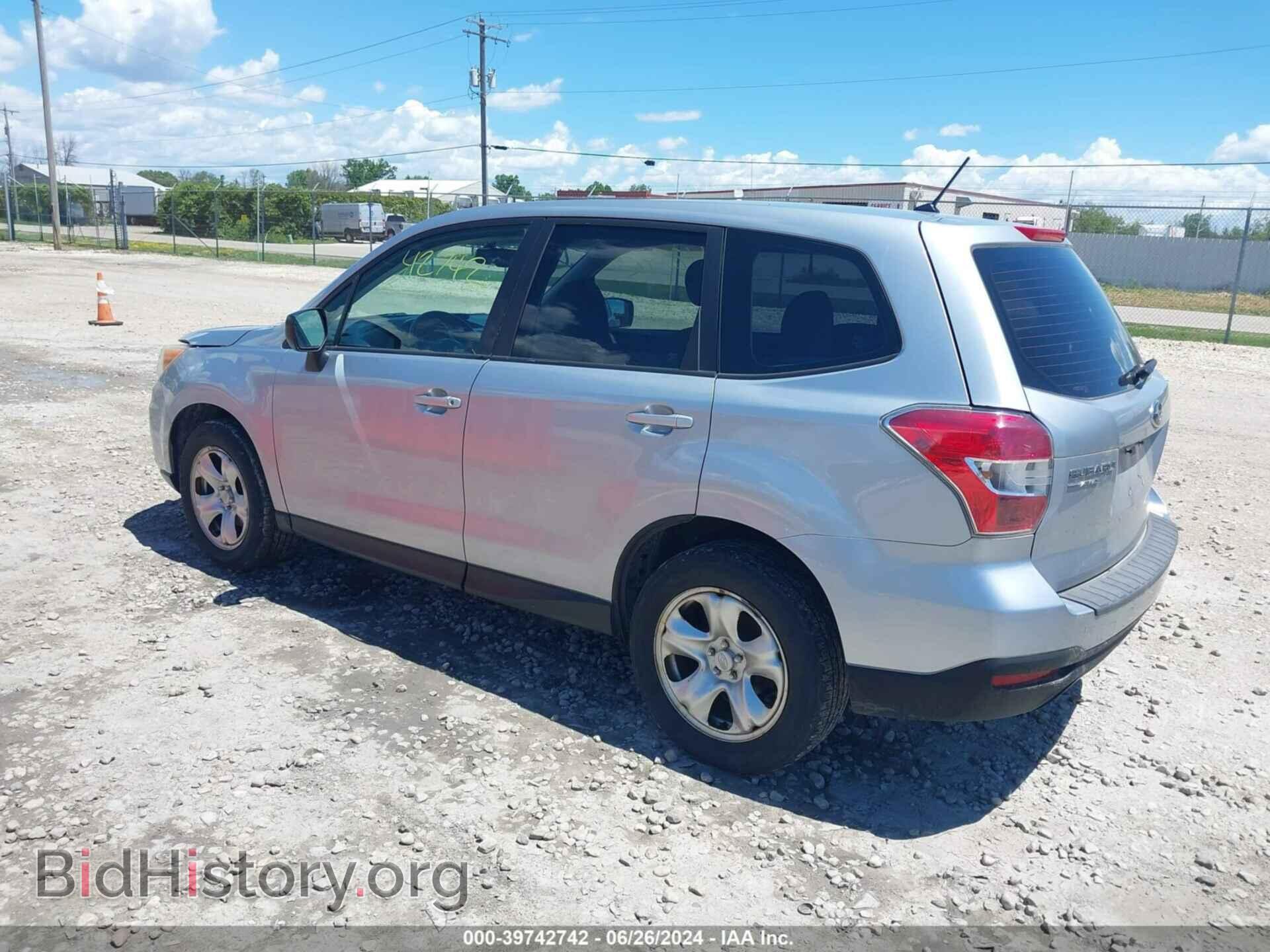 2014 SUBARU FORESTER - VIN: JF2SJAAC6EH515101 - Фото 3