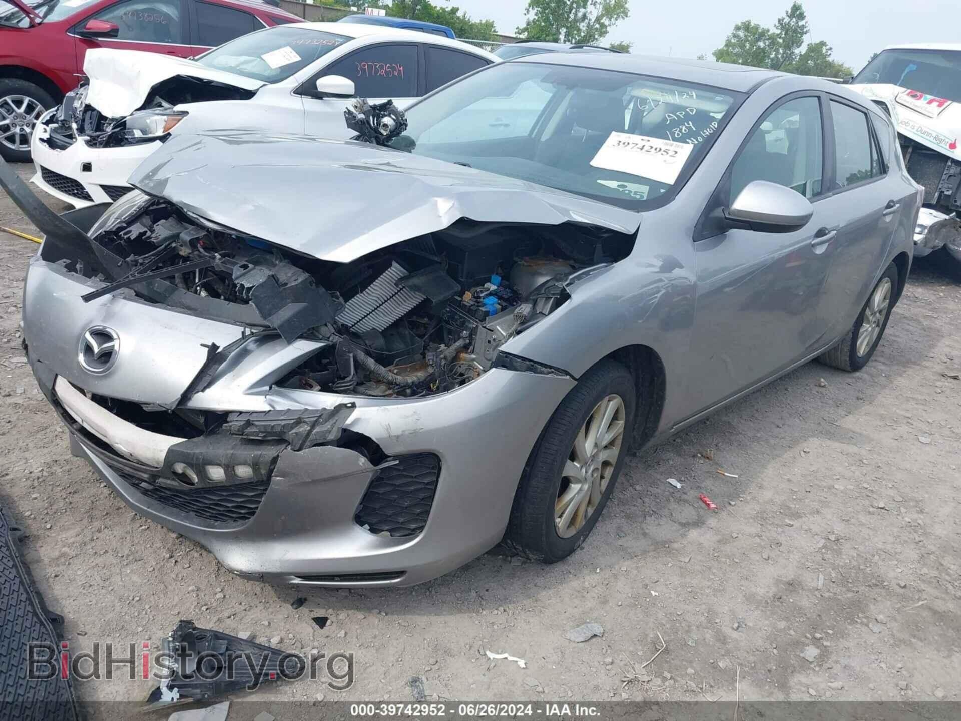 2012 MAZDA MAZDA3 - VIN: JM1BL1M71C1552229 - Фото 2