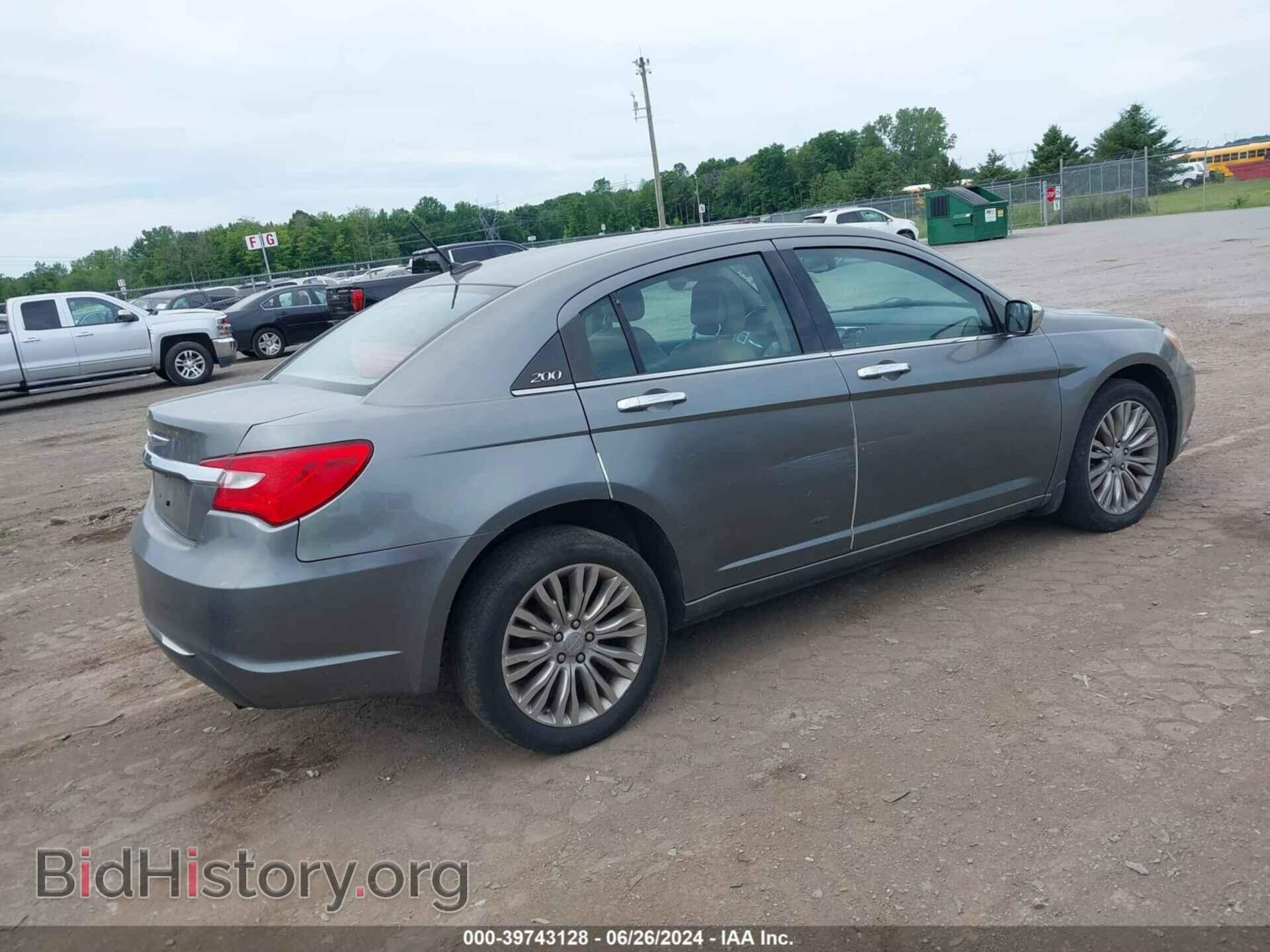2012 CHRYSLER 200 - VIN: 1C3CCBCB2CN284496 - Photo 4