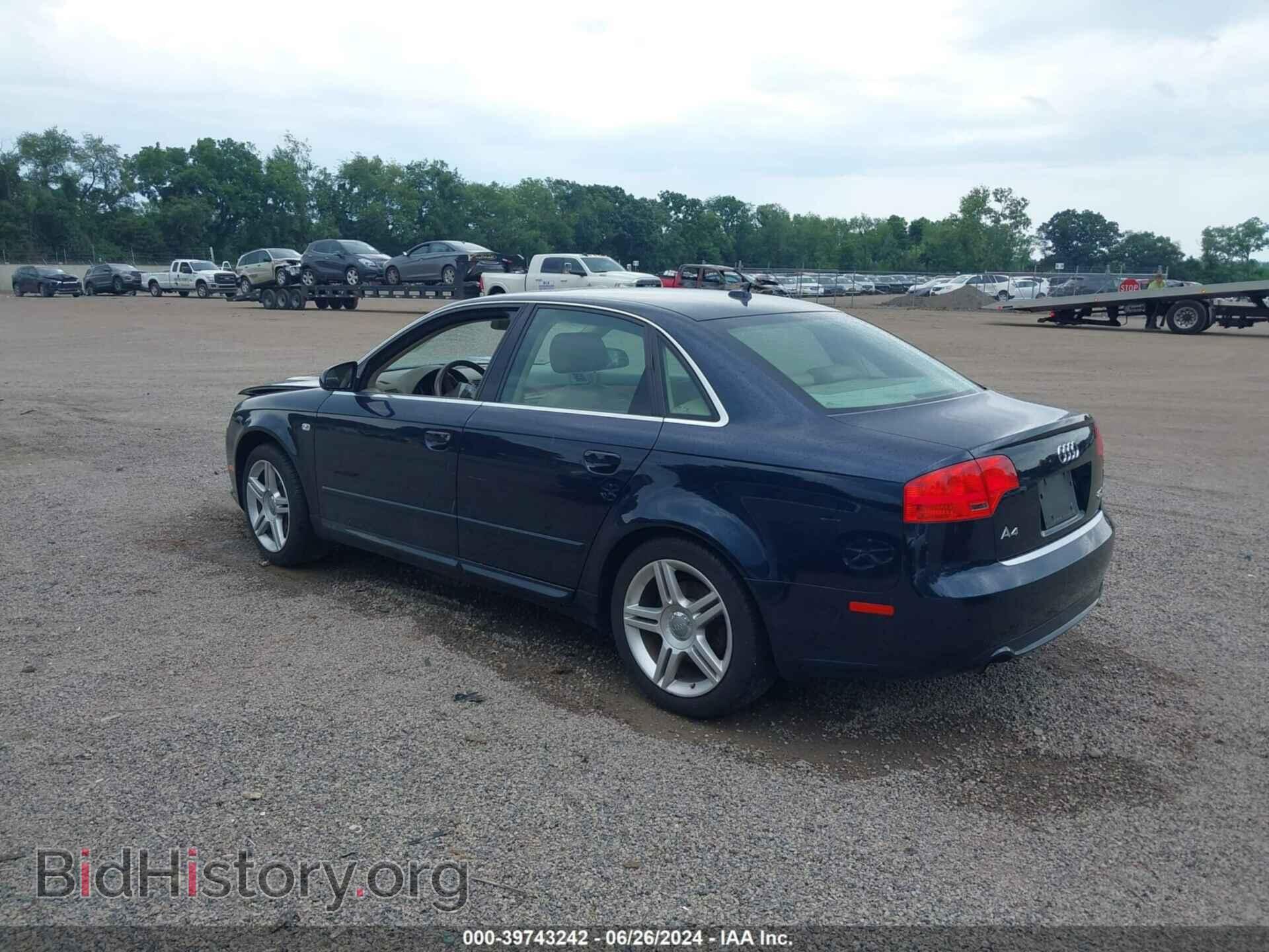 2008 AUDI A4 - VIN: WAUDF78E68A005733 - Фото 3