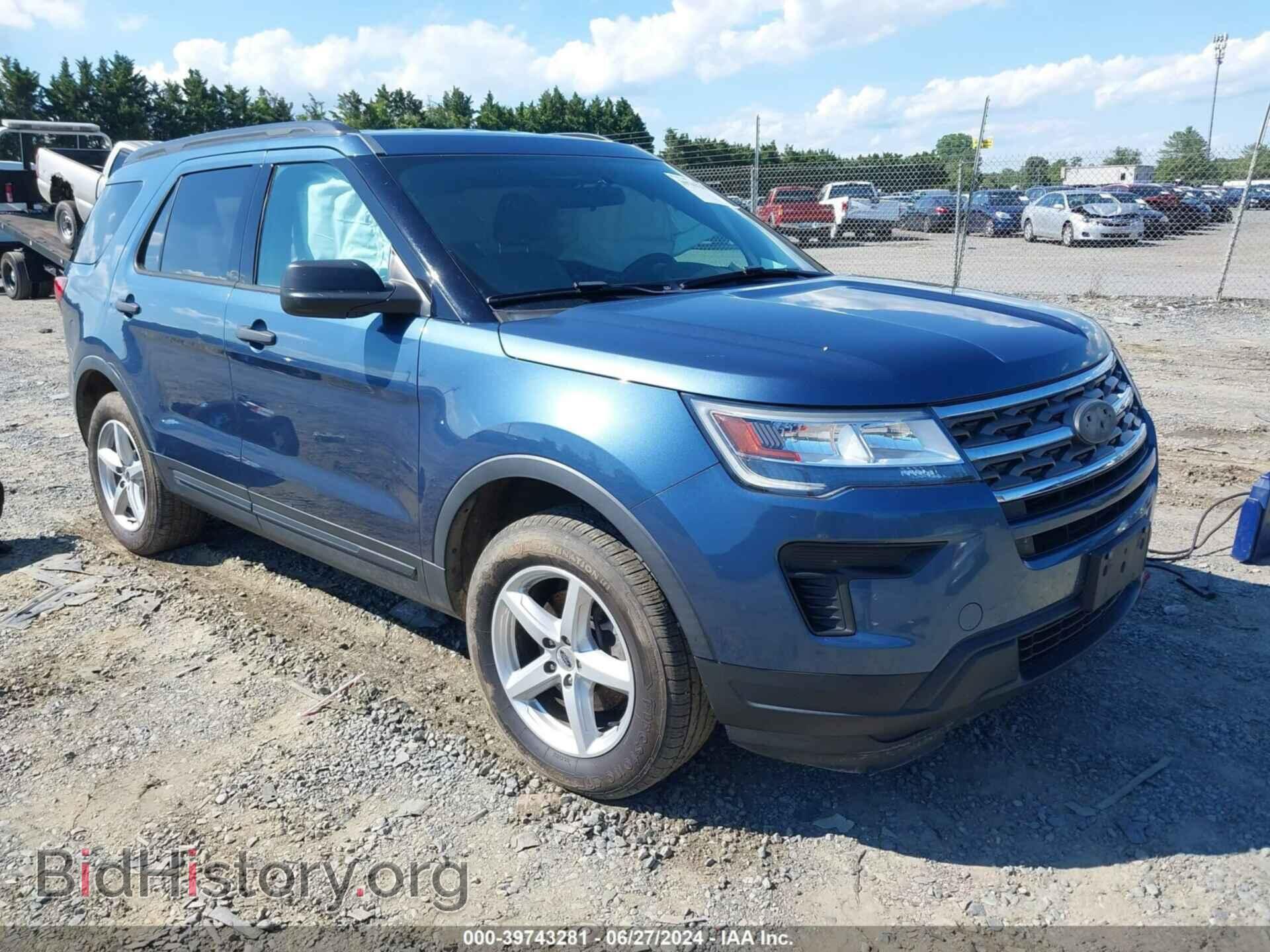 Фотография 1FM5K8BH3JGB85781 - FORD EXPLORER 2018