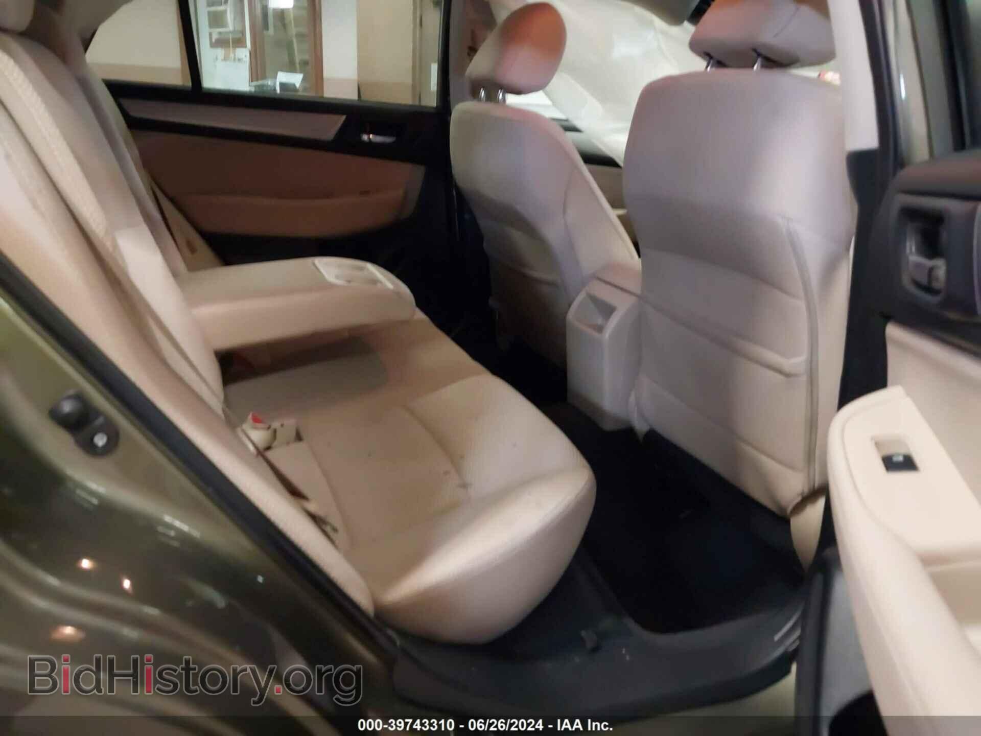 2015 SUBARU OUTBACK - VIN: 4S4BSAFC9F3324187 - Фото 8