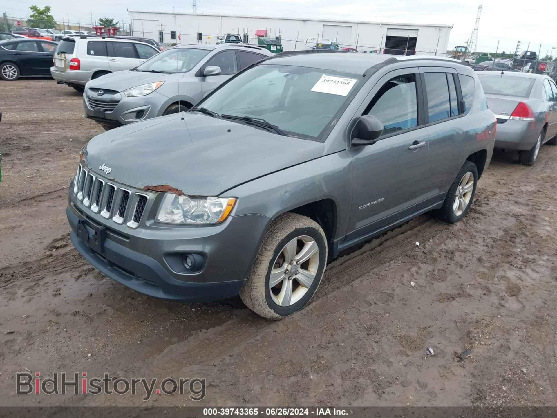 2012 JEEP COMPASS - VIN: 1C4NJDEBXCD633073 - Фото 2