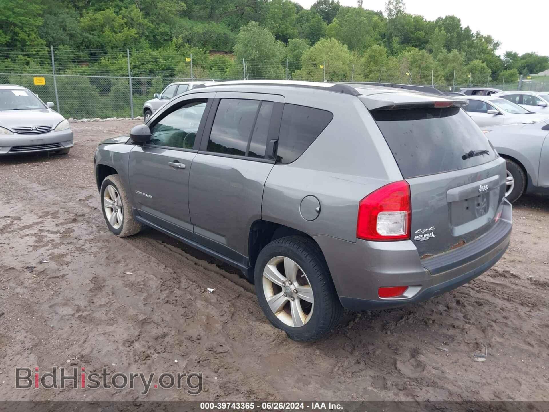 2012 JEEP COMPASS - VIN: 1C4NJDEBXCD633073 - Фото 3