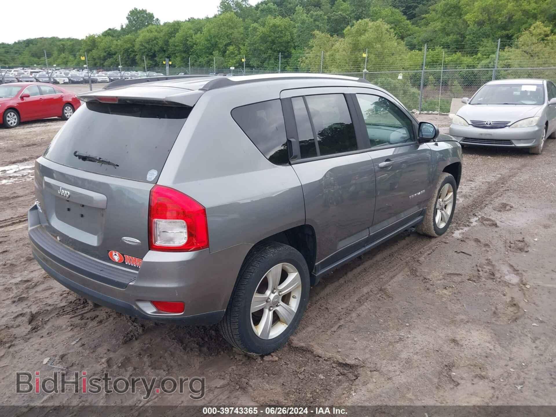 2012 JEEP COMPASS - VIN: 1C4NJDEBXCD633073 - Фото 4