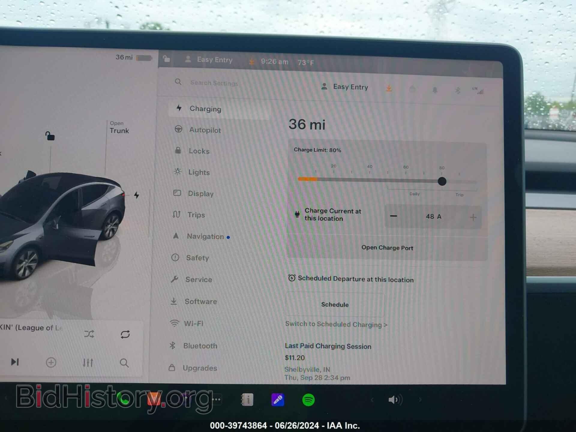 2022 TESLA MODEL Y - VIN: 7SAYGAEE0NF523751 - Фото 17