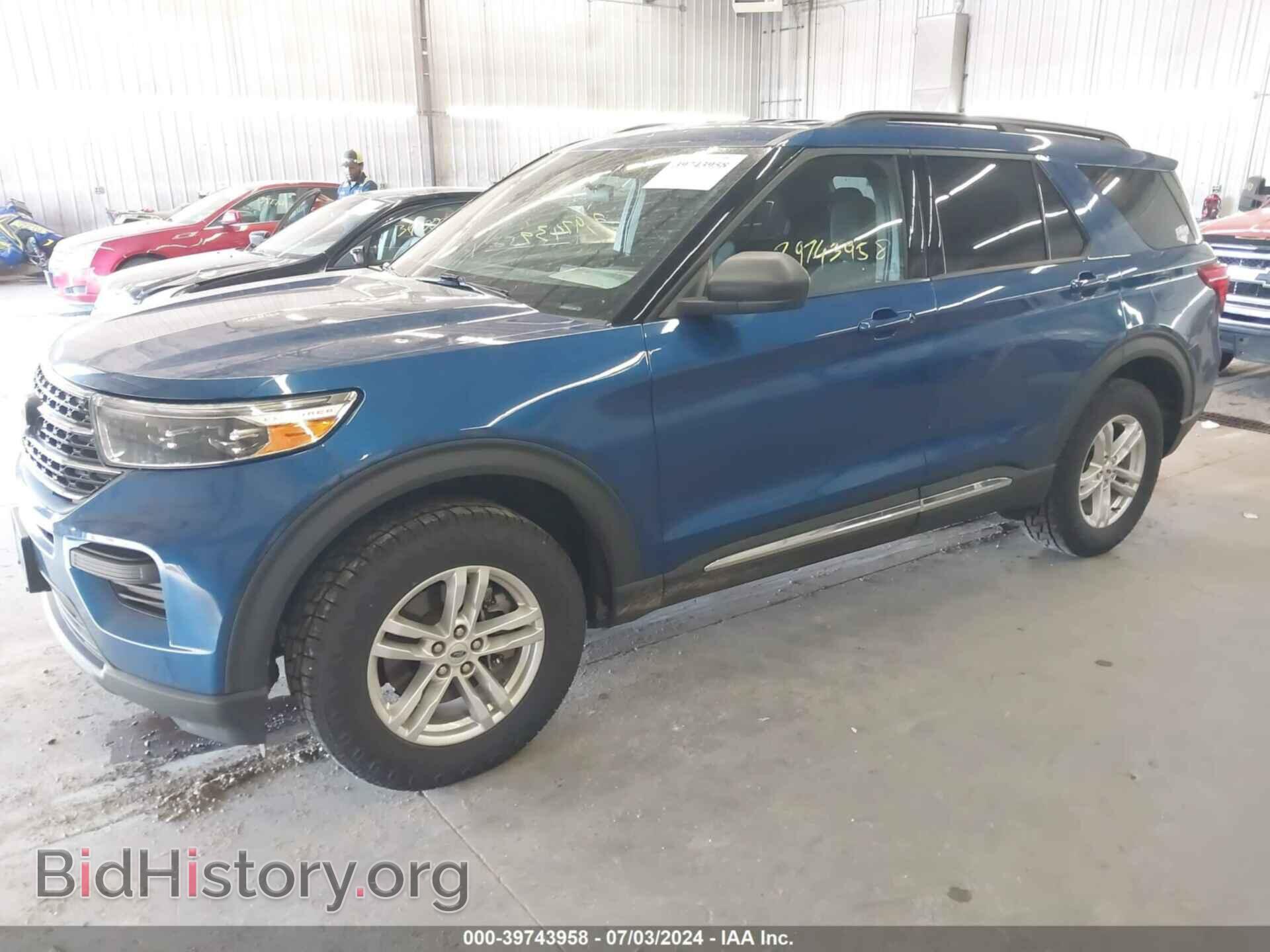 2020 FORD EXPLORER - VIN: 1FMSK8DHXLGB29095 - Фото 2