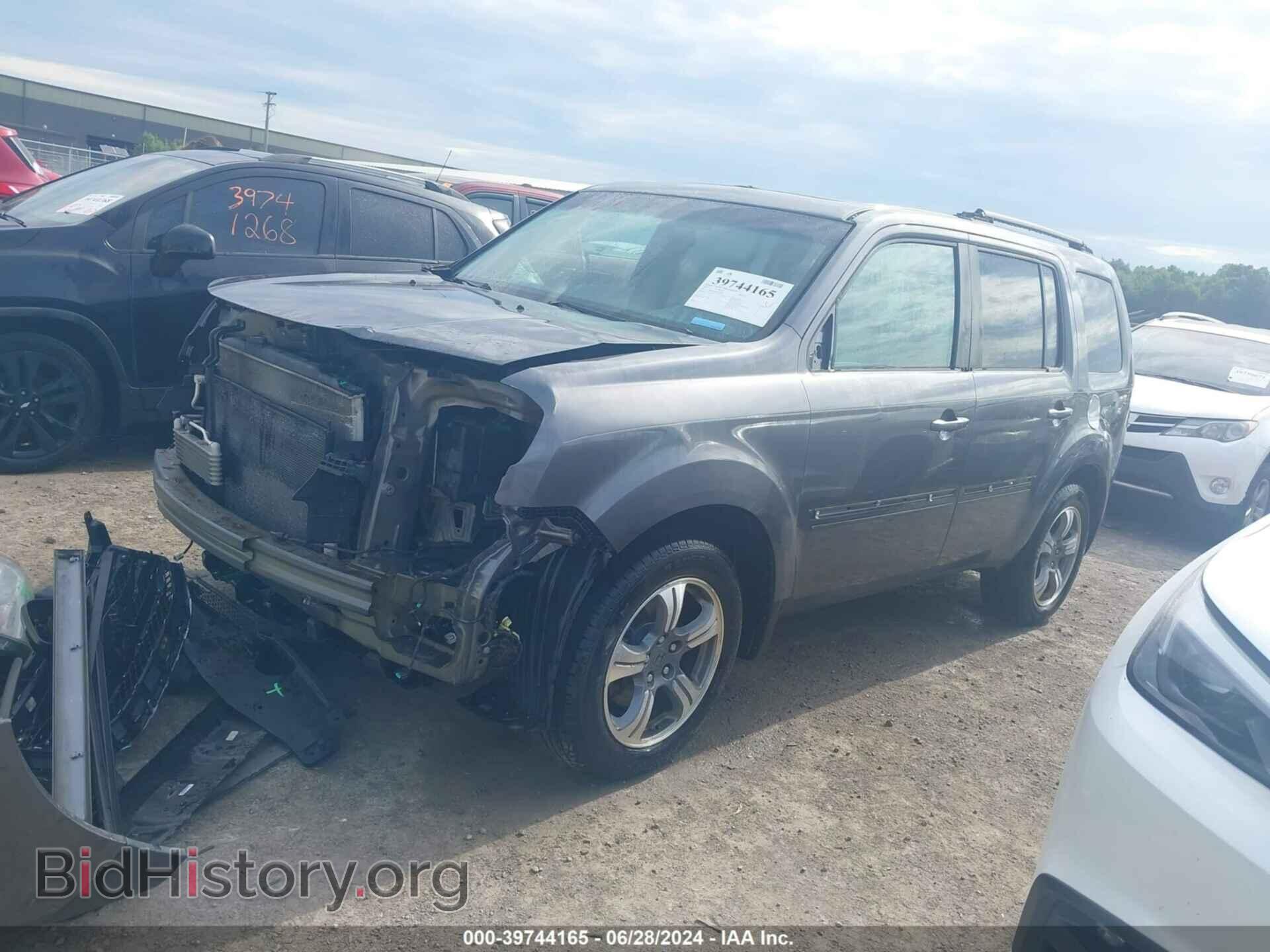 2015 HONDA PILOT - VIN: 5FNYF4H36FB015040 - Фото 2
