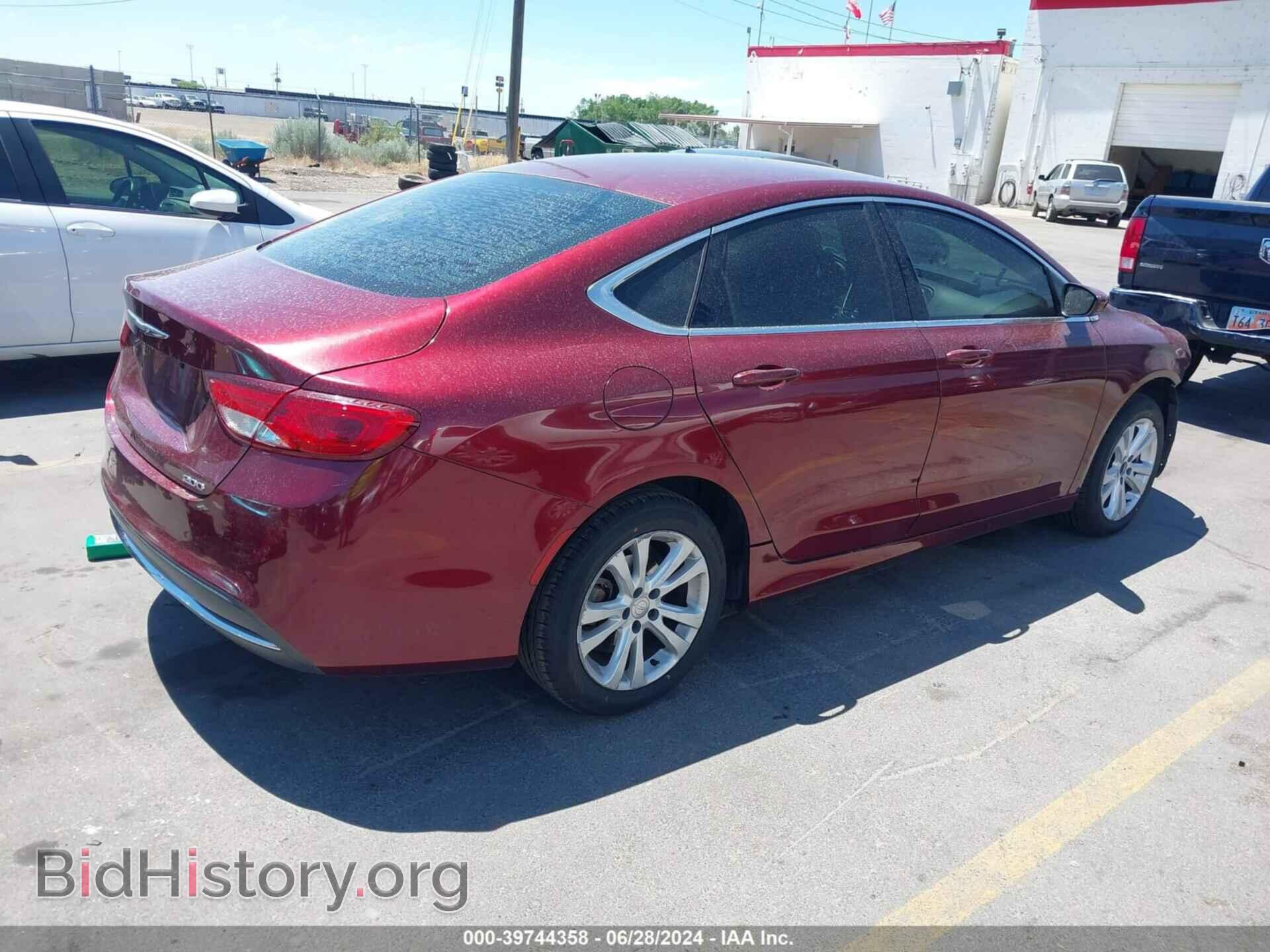 2016 CHRYSLER 200 - VIN: 1C3CCCAB3GN166844 - Фото 4