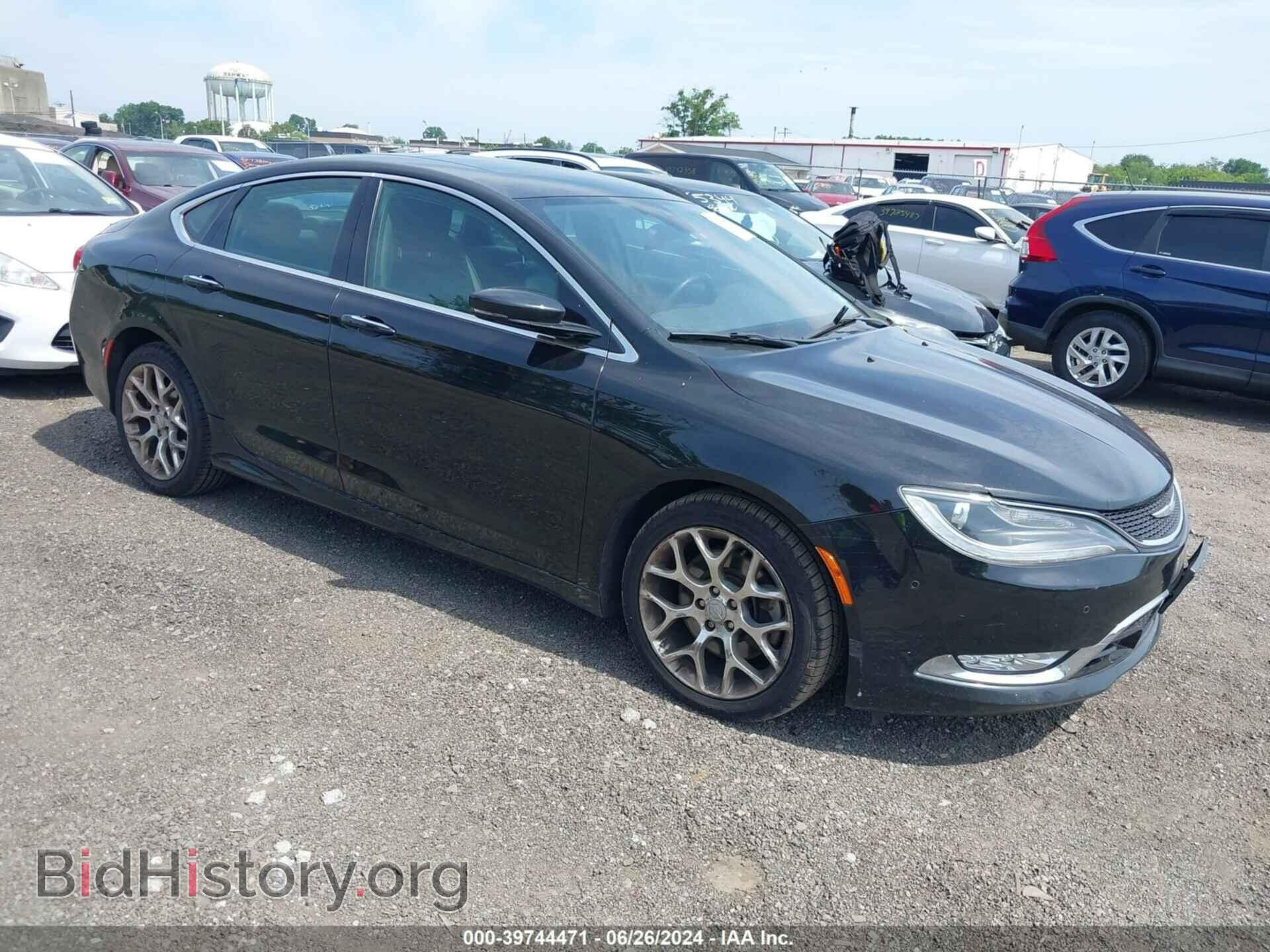Фотография 1C3CCCEG3GN100882 - CHRYSLER 200 2016
