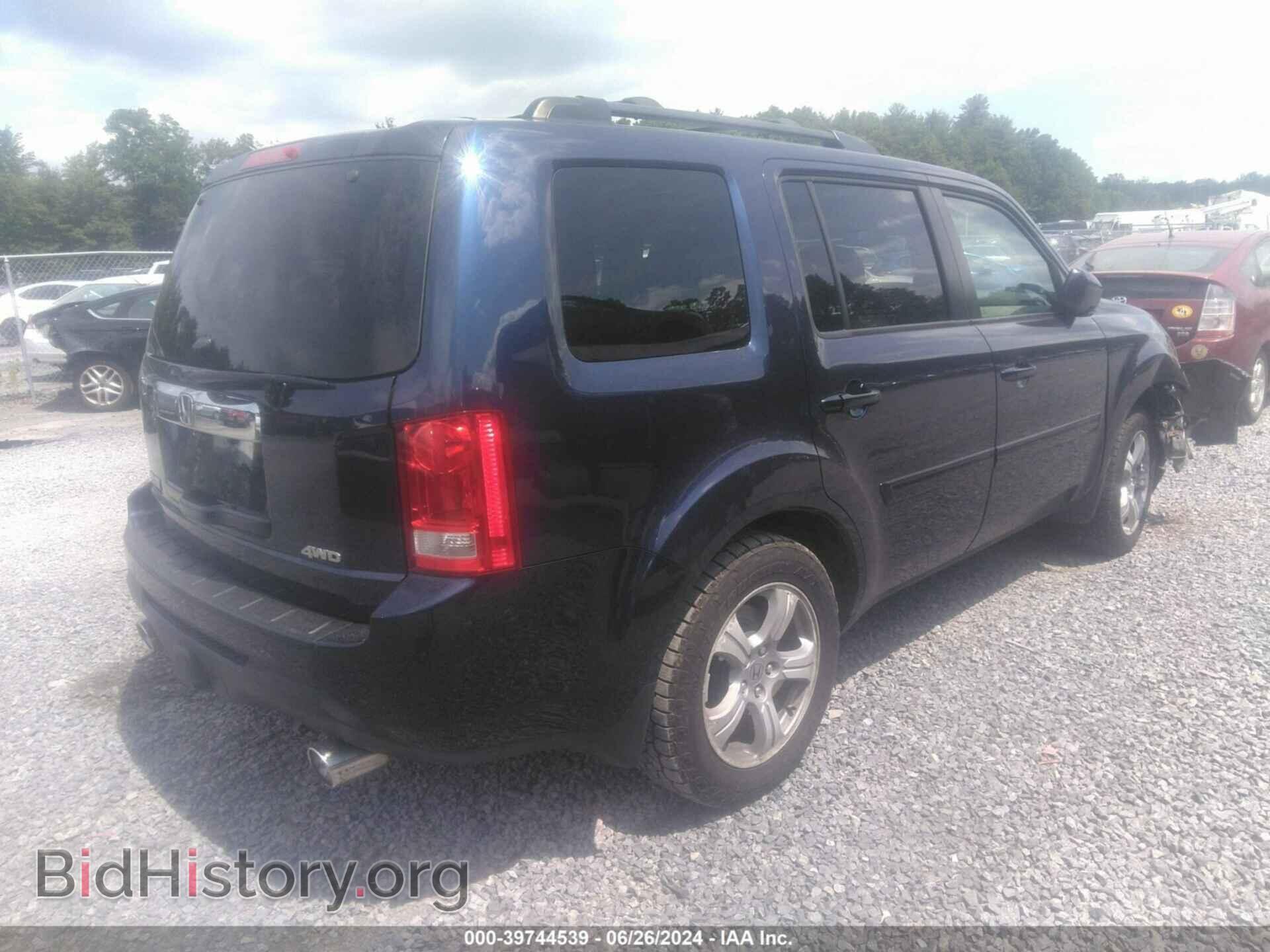 2013 HONDA PILOT - VIN: 5FNYF4H69DB030803 - Фото 4