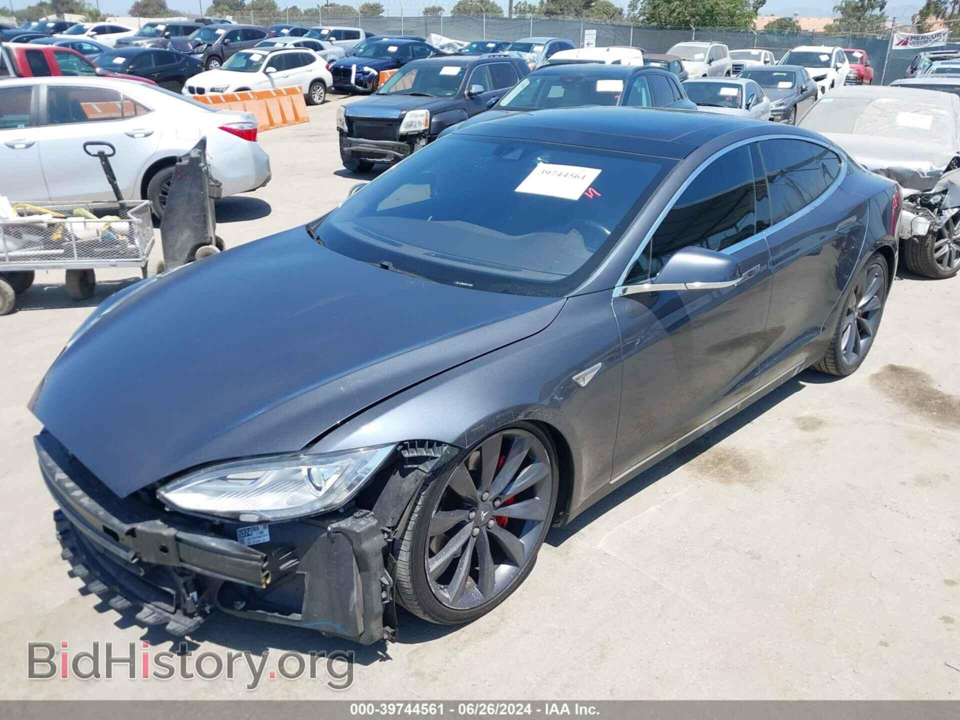 2015 TESLA MODEL S - VIN: 5YJSA1E42FF118679 - Photo 2
