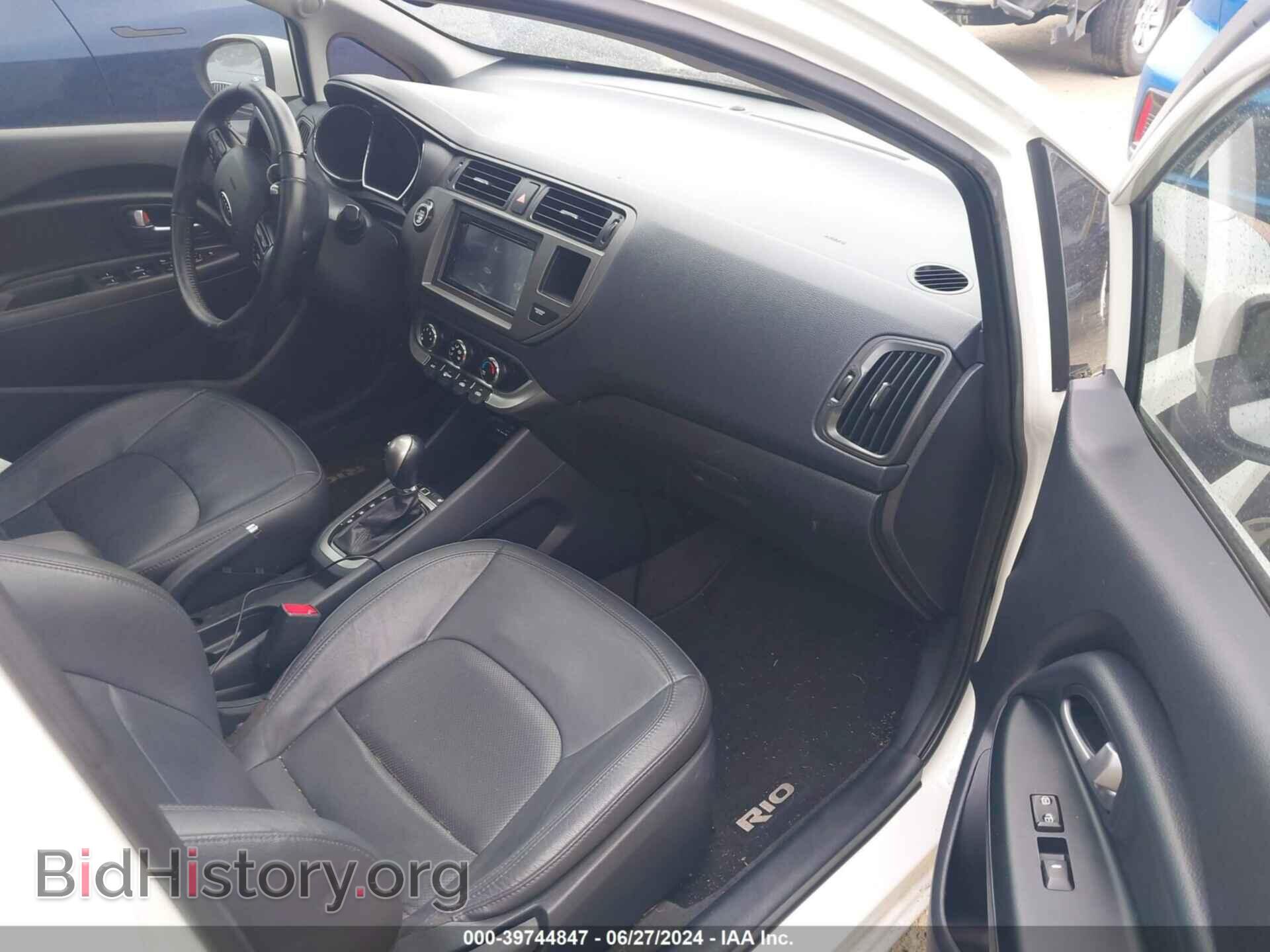 2012 KIA RIO5 - VIN: KNADN5A33C6081258 - Фото 5
