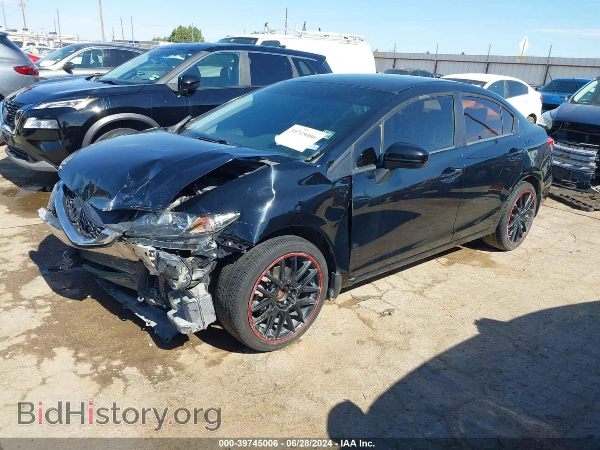2014 HONDA CIVIC - VIN: 19XFB2F58EE044152 - Фото 2