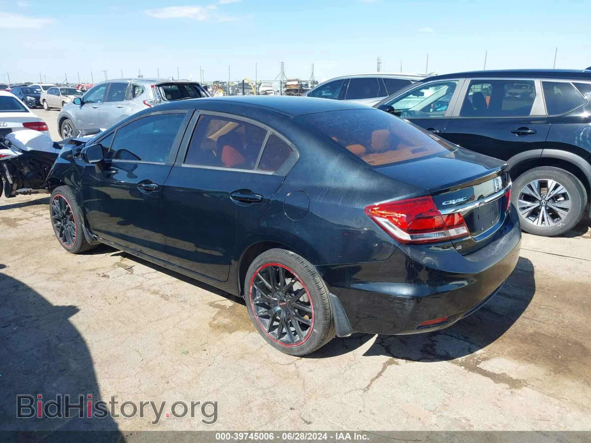 2014 HONDA CIVIC - VIN: 19XFB2F58EE044152 - Фото 3