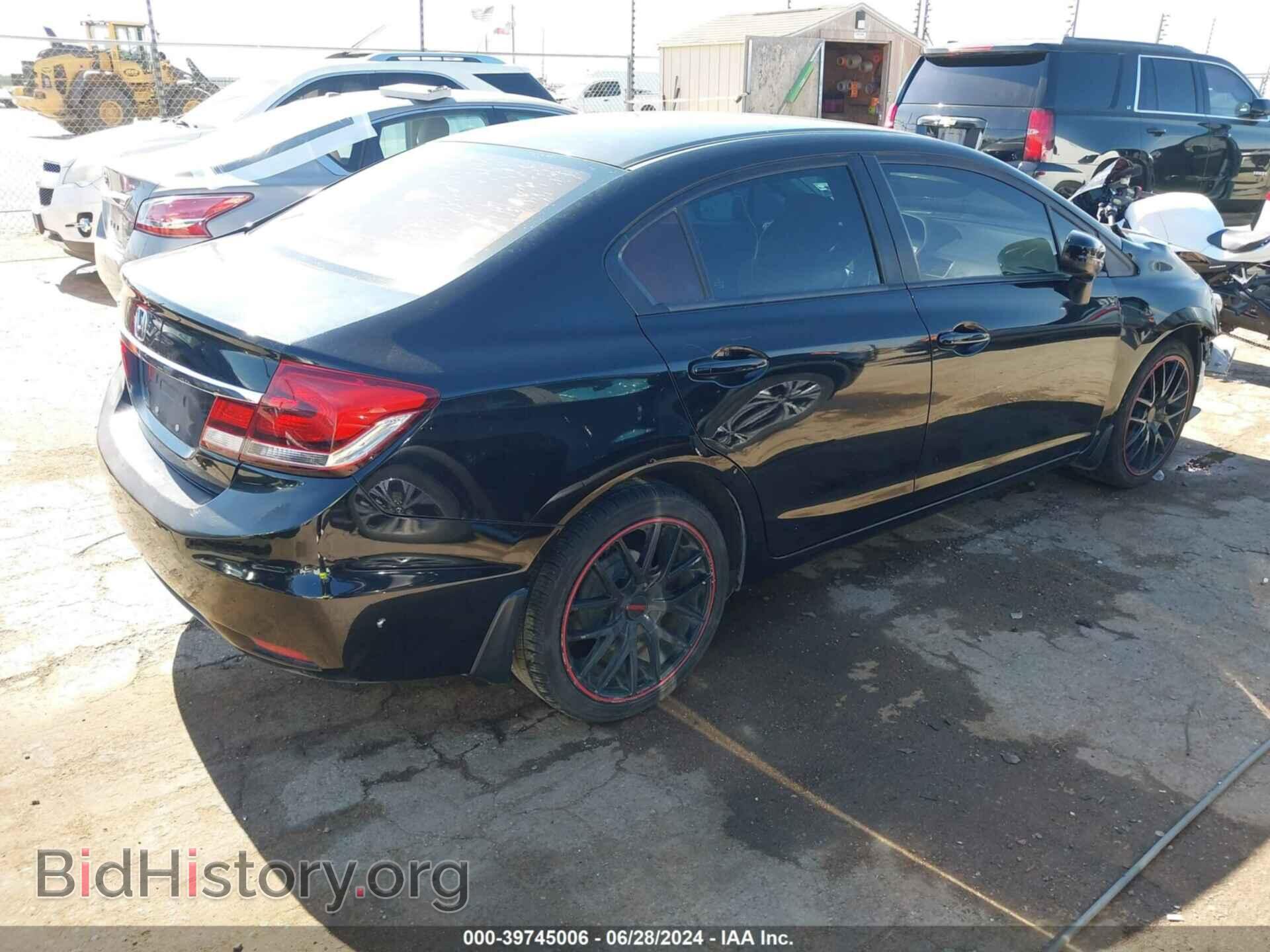 2014 HONDA CIVIC - VIN: 19XFB2F58EE044152 - Фото 4