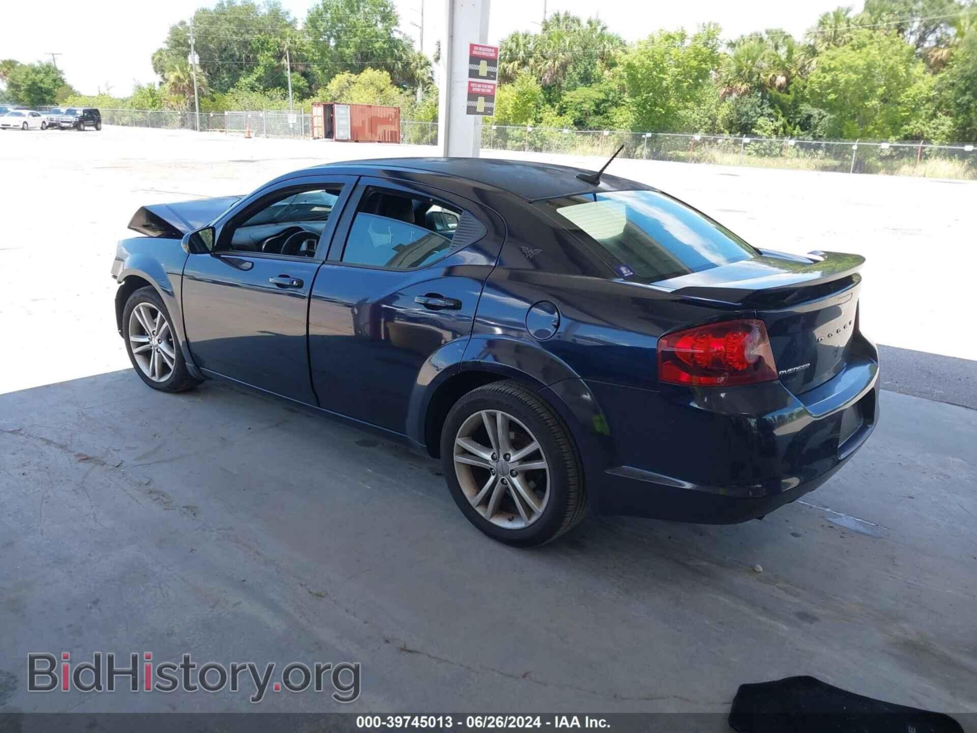 2011 DODGE AVENGER - VIN: 1B3BD1FG3BN584957 - Фото 3