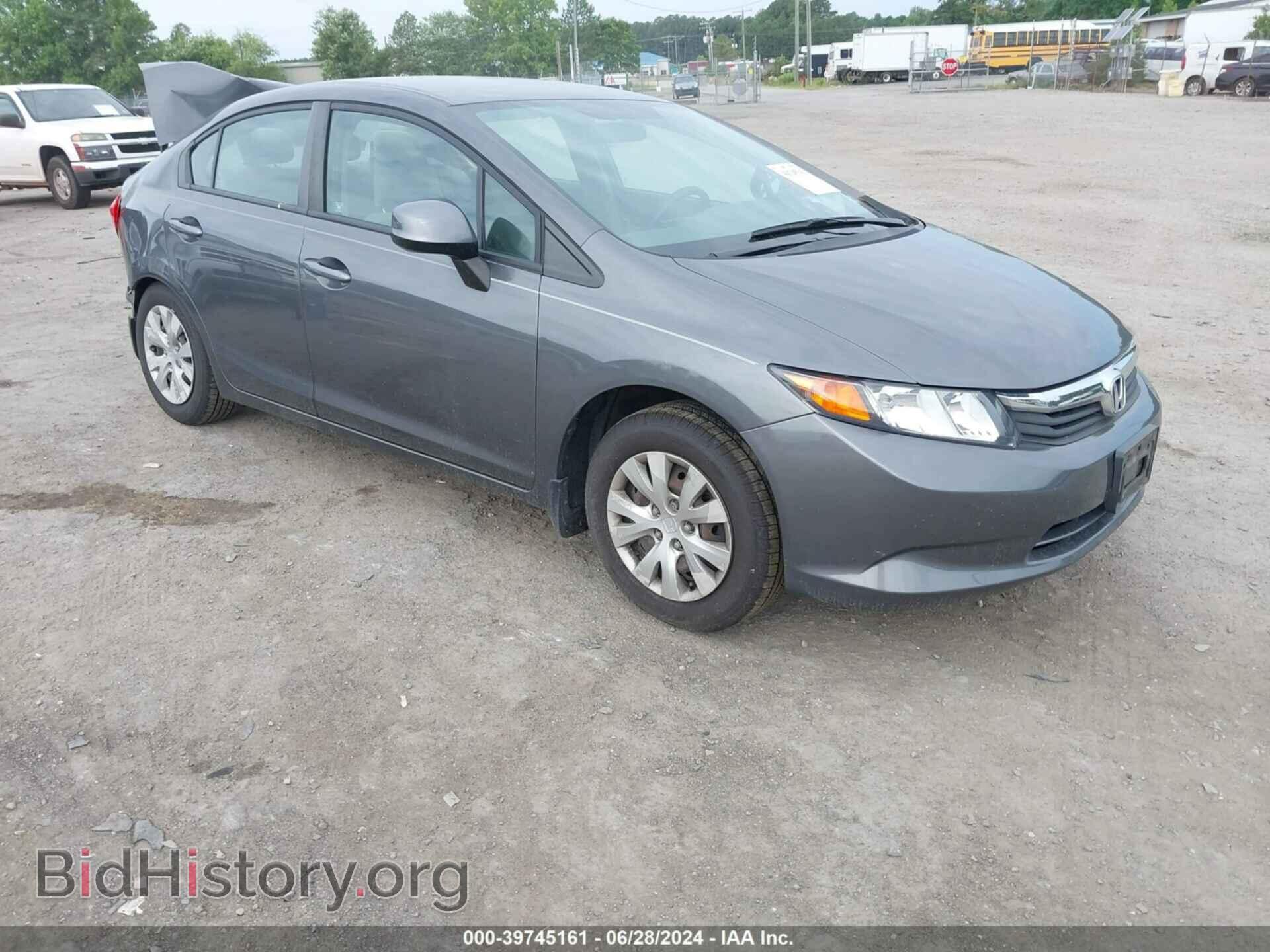 Фотография 2HGFB2F56CH599667 - HONDA CIVIC 2012
